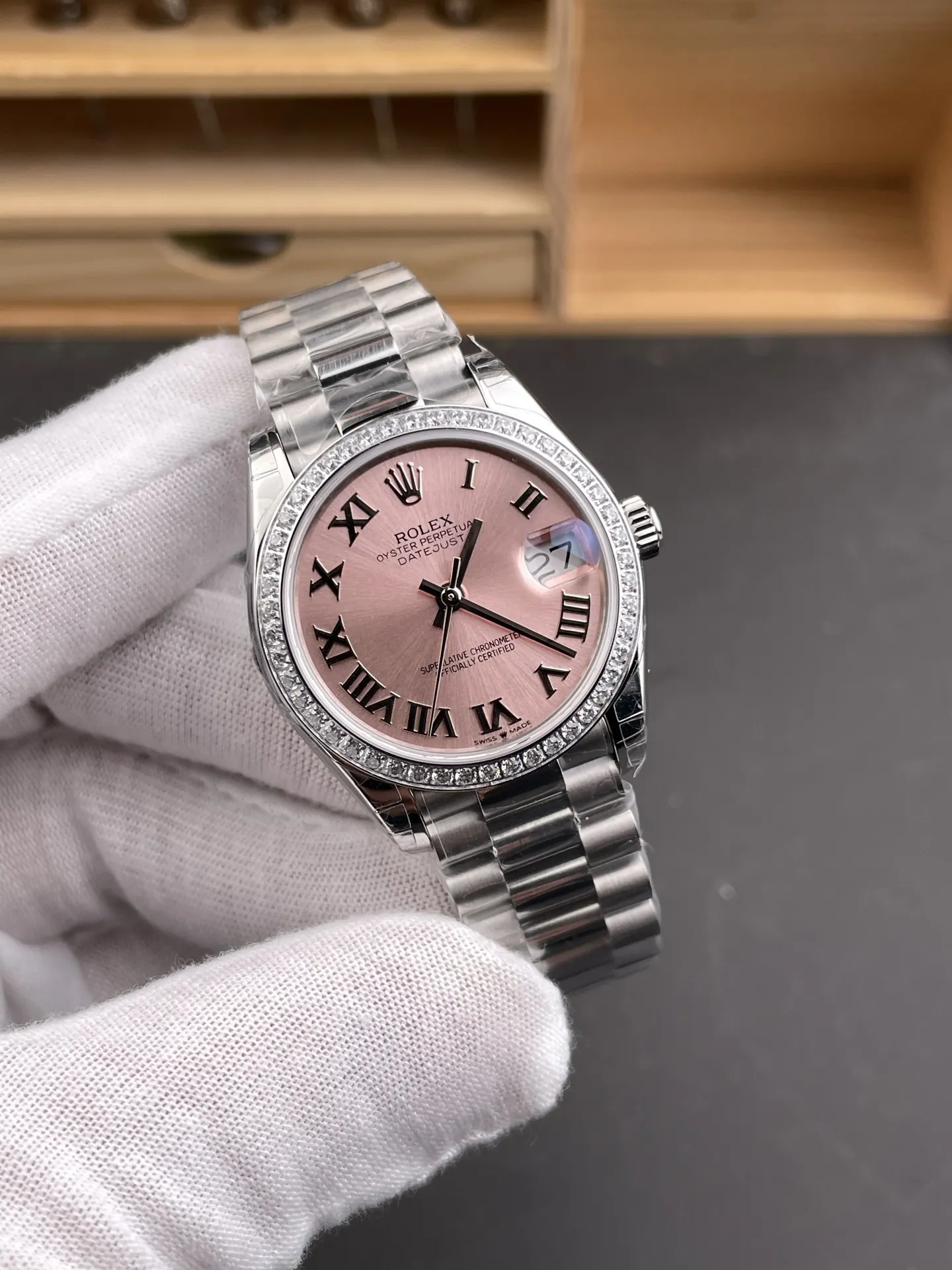 Rolex Datejust Diamond Bezel Ladies 31mm