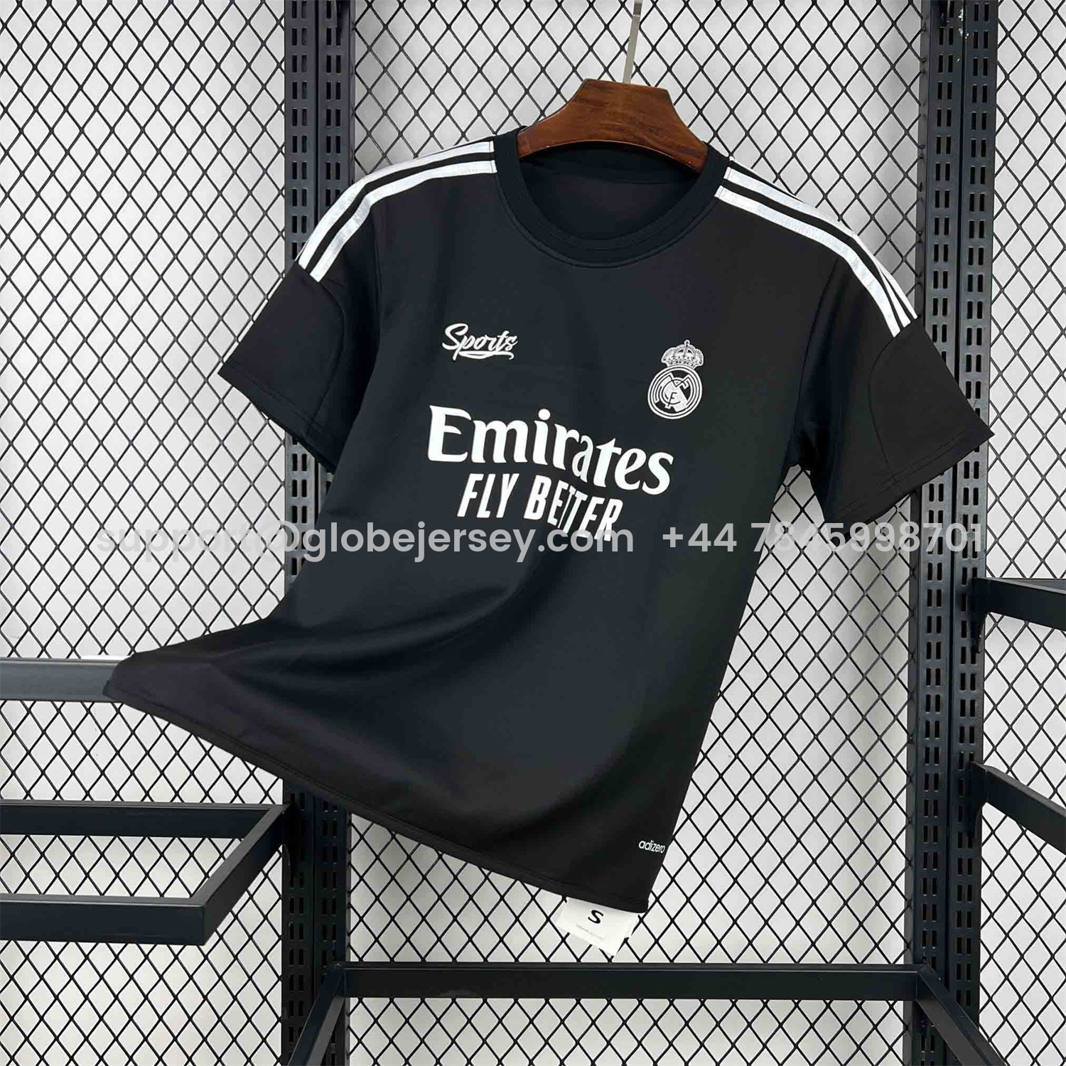 Real Madrid 26-27 Black Special Jersey - Fans Version