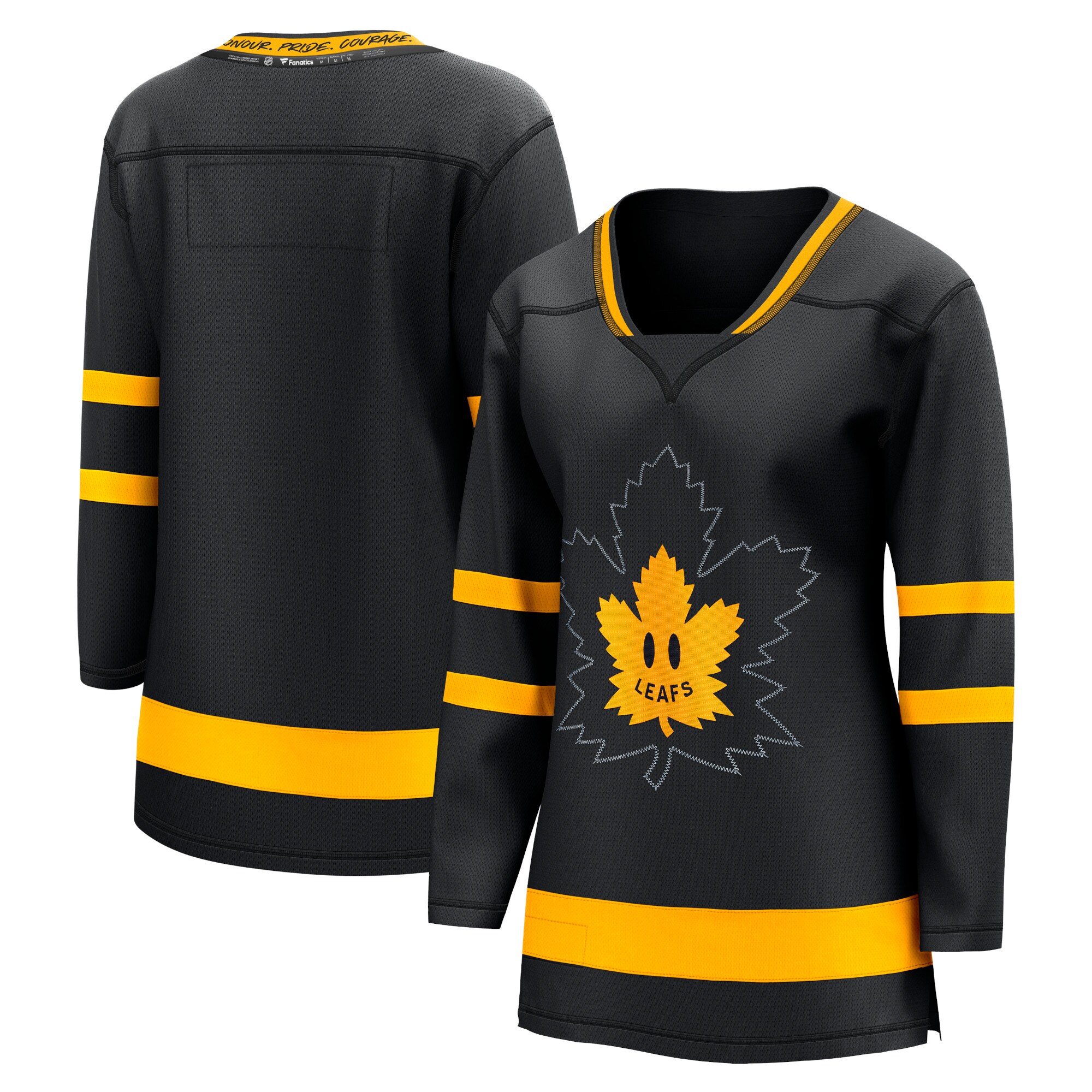 Auston Matthews Toronto Maple Leafs Fanatics Women’s Alternate Premier Breakaway Reversible   Jersey – Black
