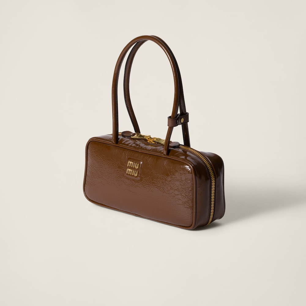 Beau naplak patent leather bag