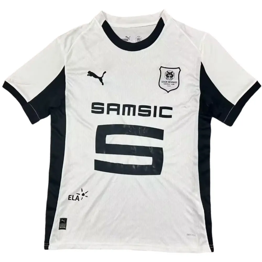 2025-26 Stade Rennais Away kit - Short Sleeve Fans Edition