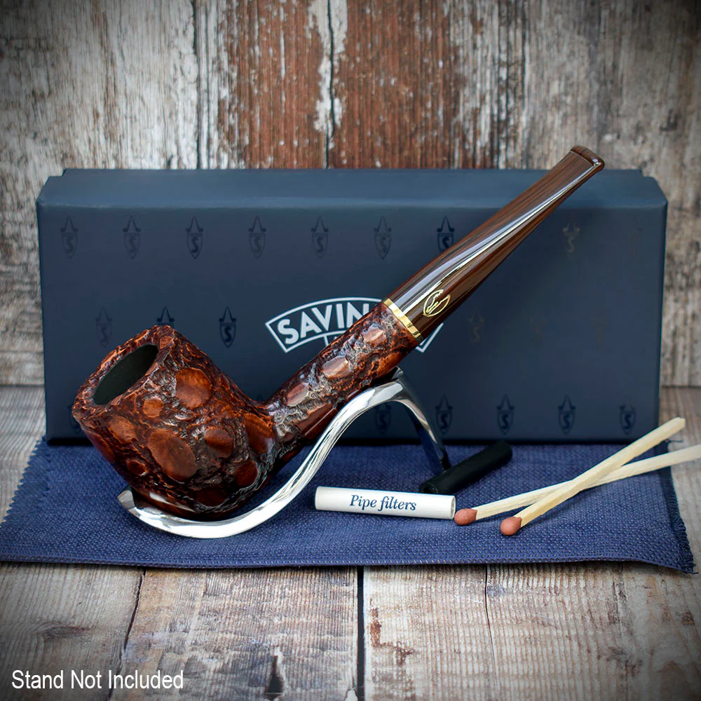 Savinelli Alligator Brown 111 - 6mm Briar Pipe
