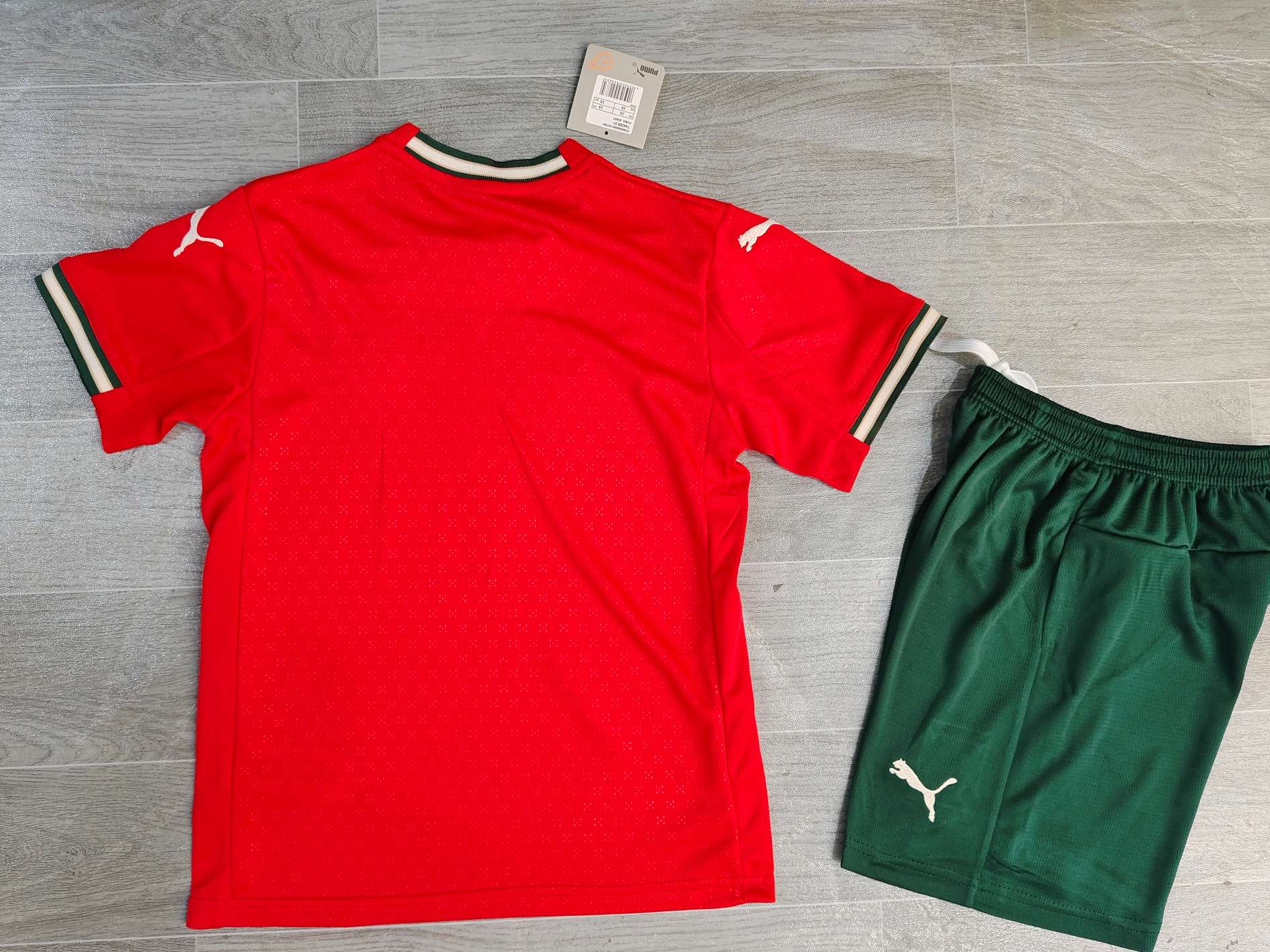 2025 Kids Size Portugal Home  Football Shirt 1:1 Thai Quality