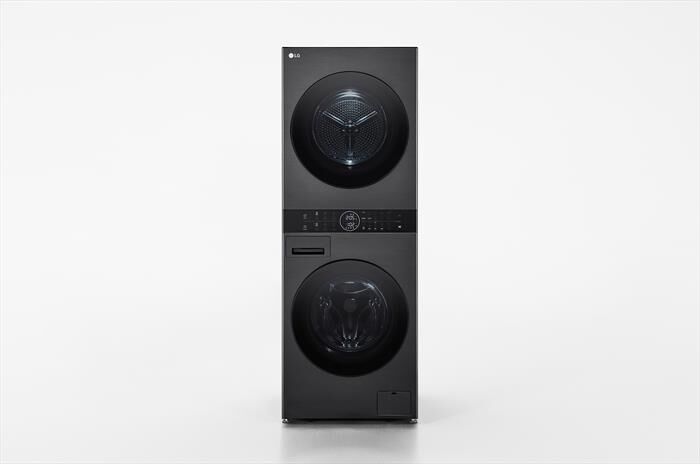 LG - Lavasciuga WASHTOWER WT1210BBF 12/10 Kg Classe A-Platinum Black