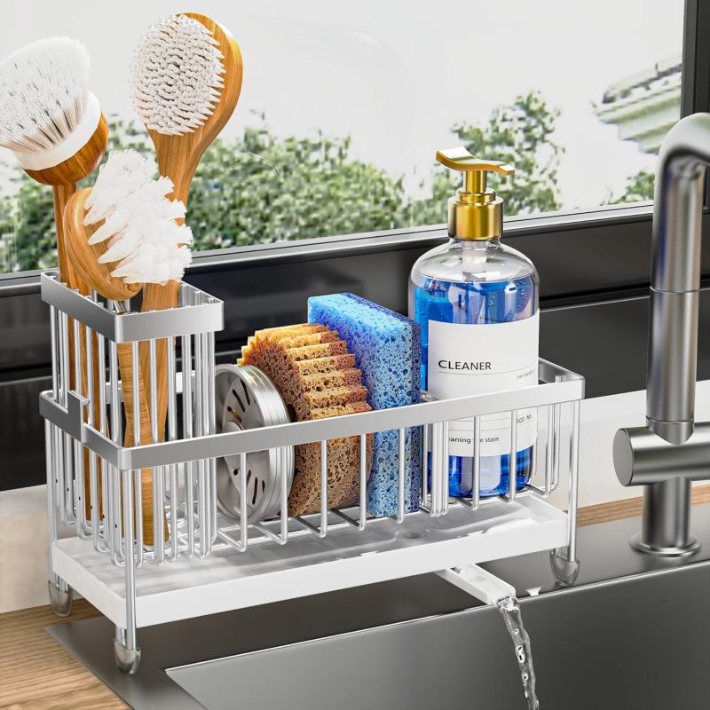 SINKLY Sponge Holder for Kitchen Sink