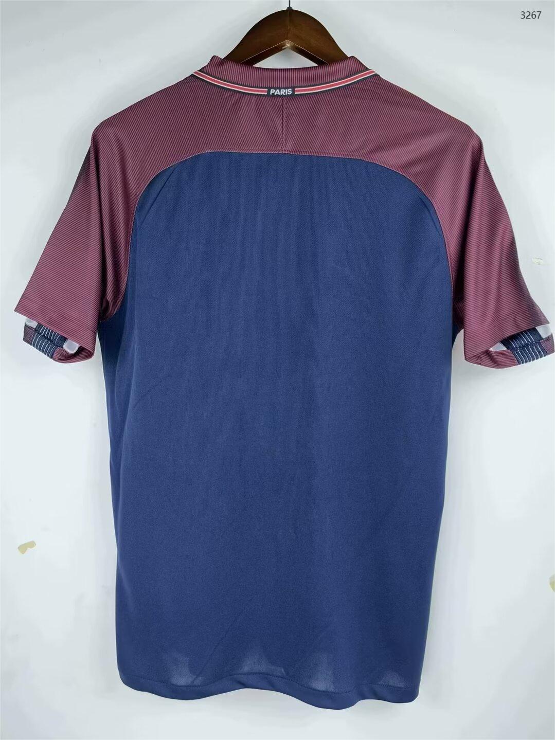 2017/18 Paris home retro jersey 1:1 Thai quality - Fans Edition