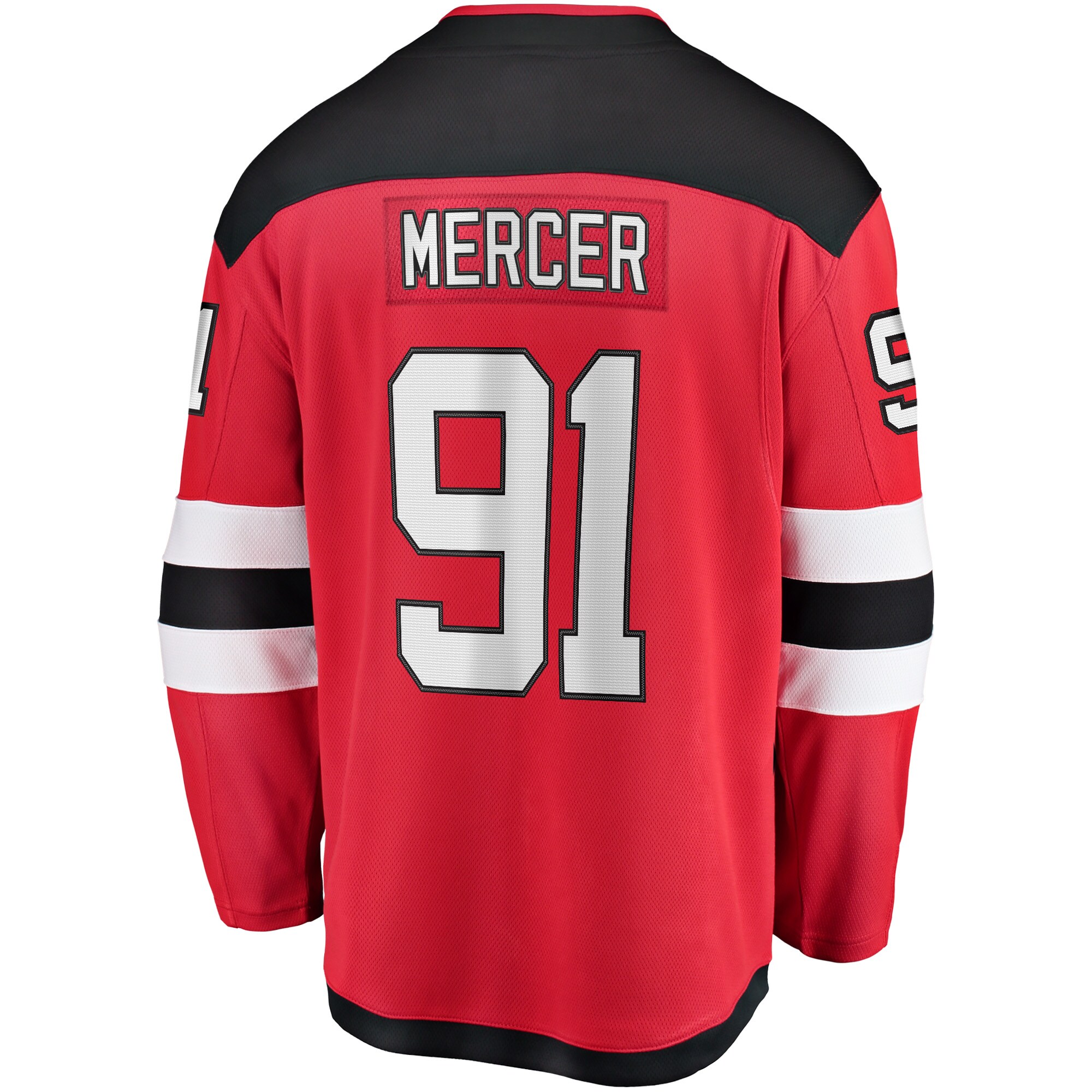 Dawson Mercer New Jersey Devils Fanatics Home Breakaway Jersey – Red