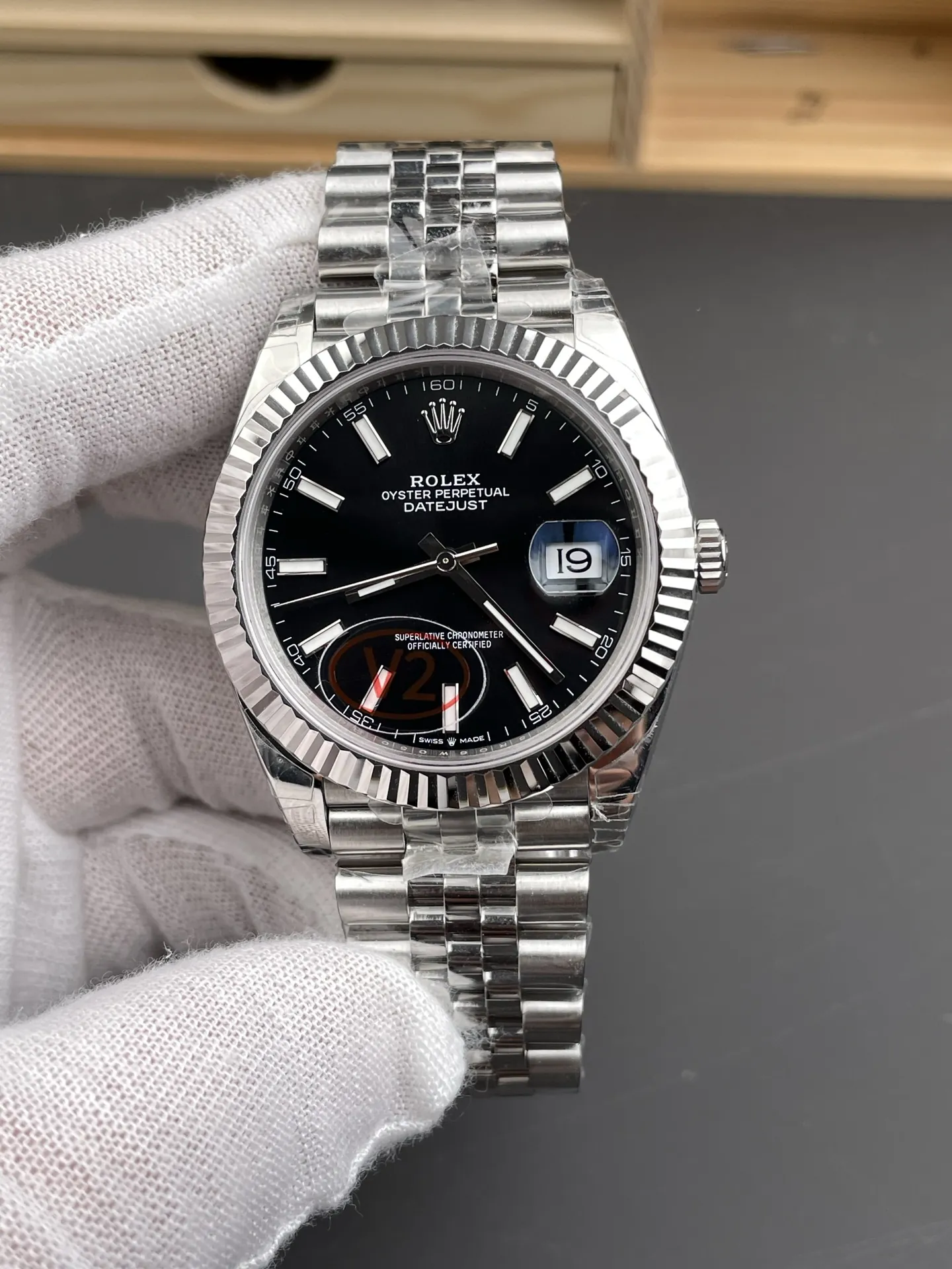 Rolex Datejust Black 41mm