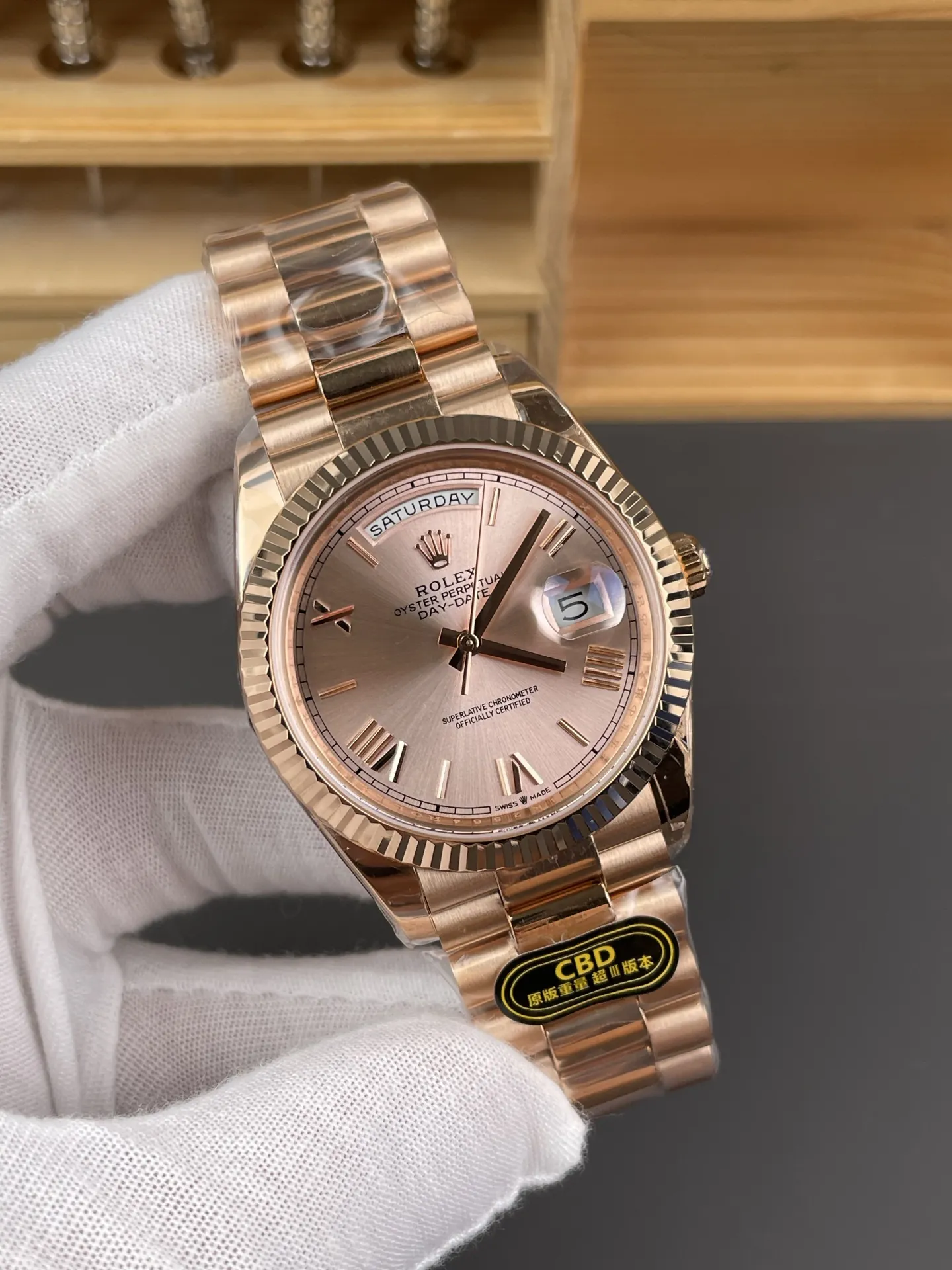 Rolex Rose Gold 40mm