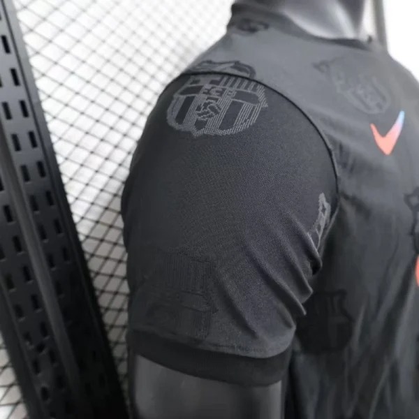 2024/2025 Player Version Barcelona Special Edition Black Football Shirt 1:1 Thai Quality