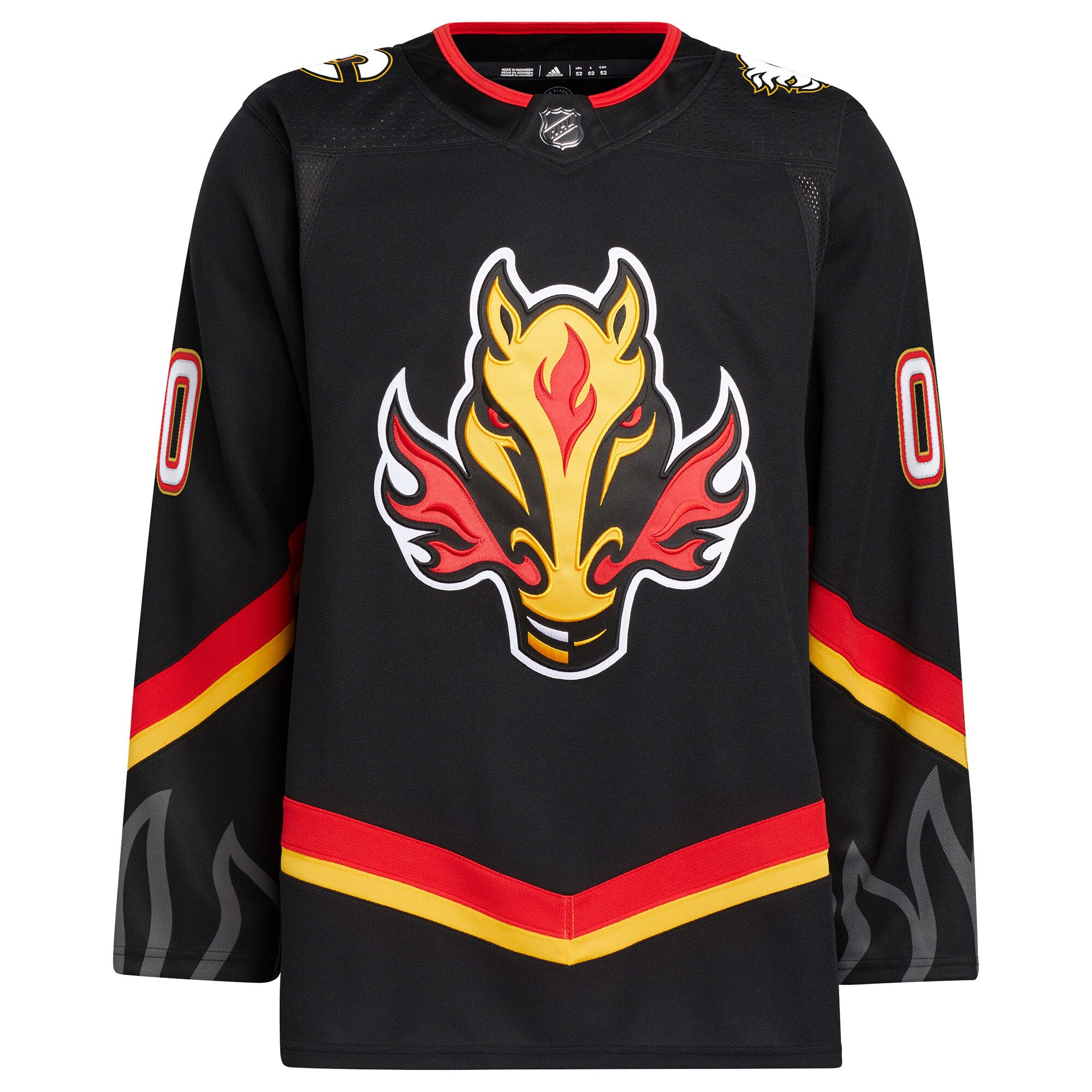 Calgary Flames   Alternate  Primegreen  Custom Jersey – Black