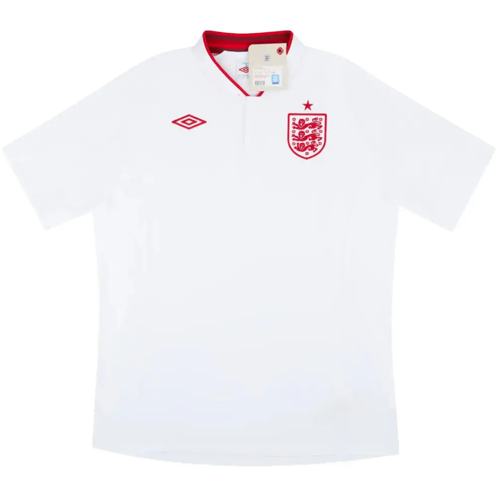 2012-13 England Home Jersey - Fan Edition