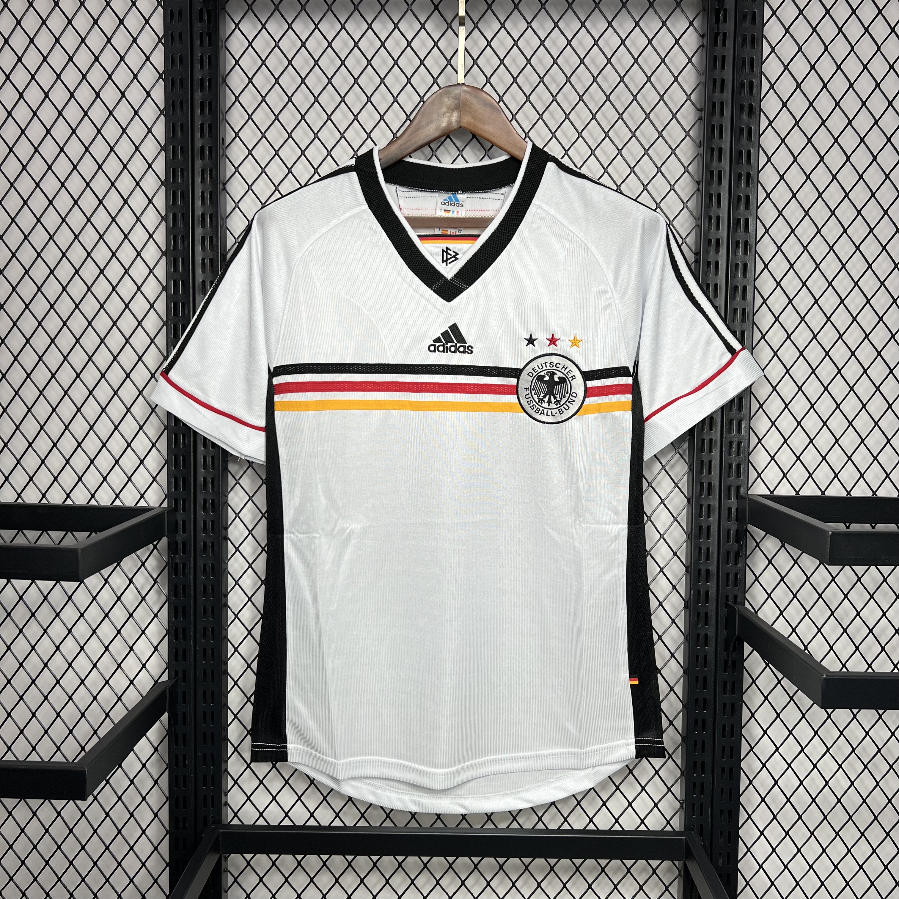 Retro Germany 1998 Home Stadium Jersey