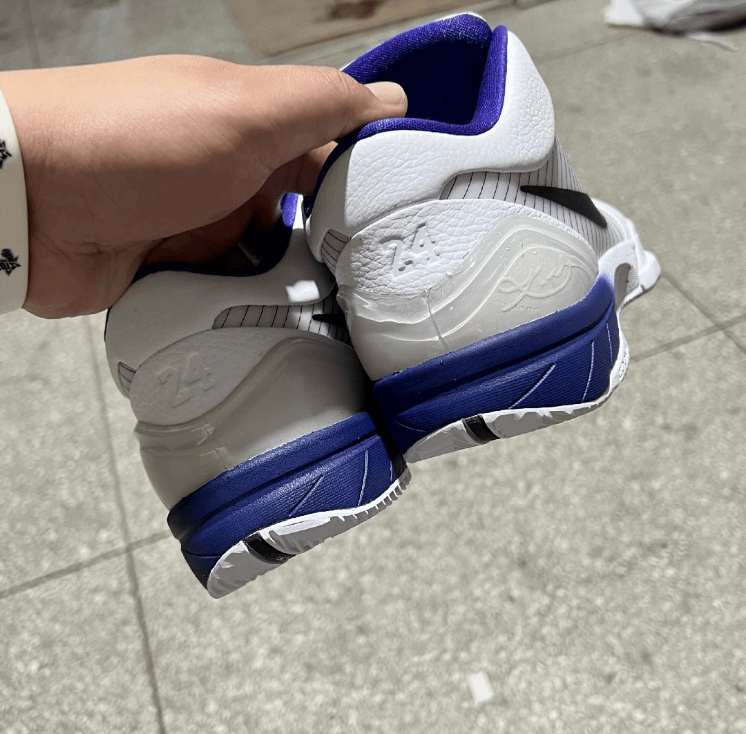 Kobe 4 White/Blue PE EXCLUSIVE (PRE-ORDER)