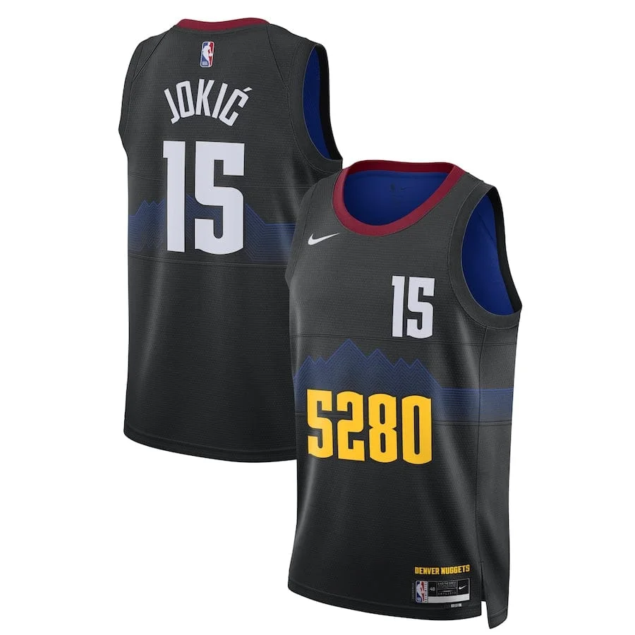 Nikola Jokic Denver Nuggets 2024 City Edition Swingman Jersey - Black