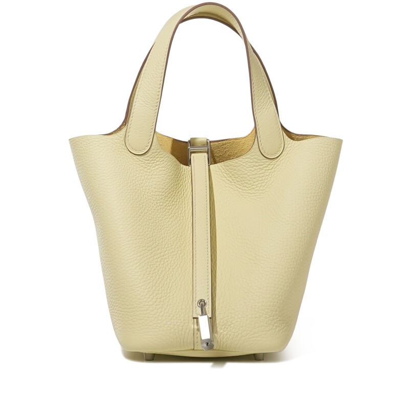 Jaune Milton Clemence Picotin Lock 18 Palladium Hardware