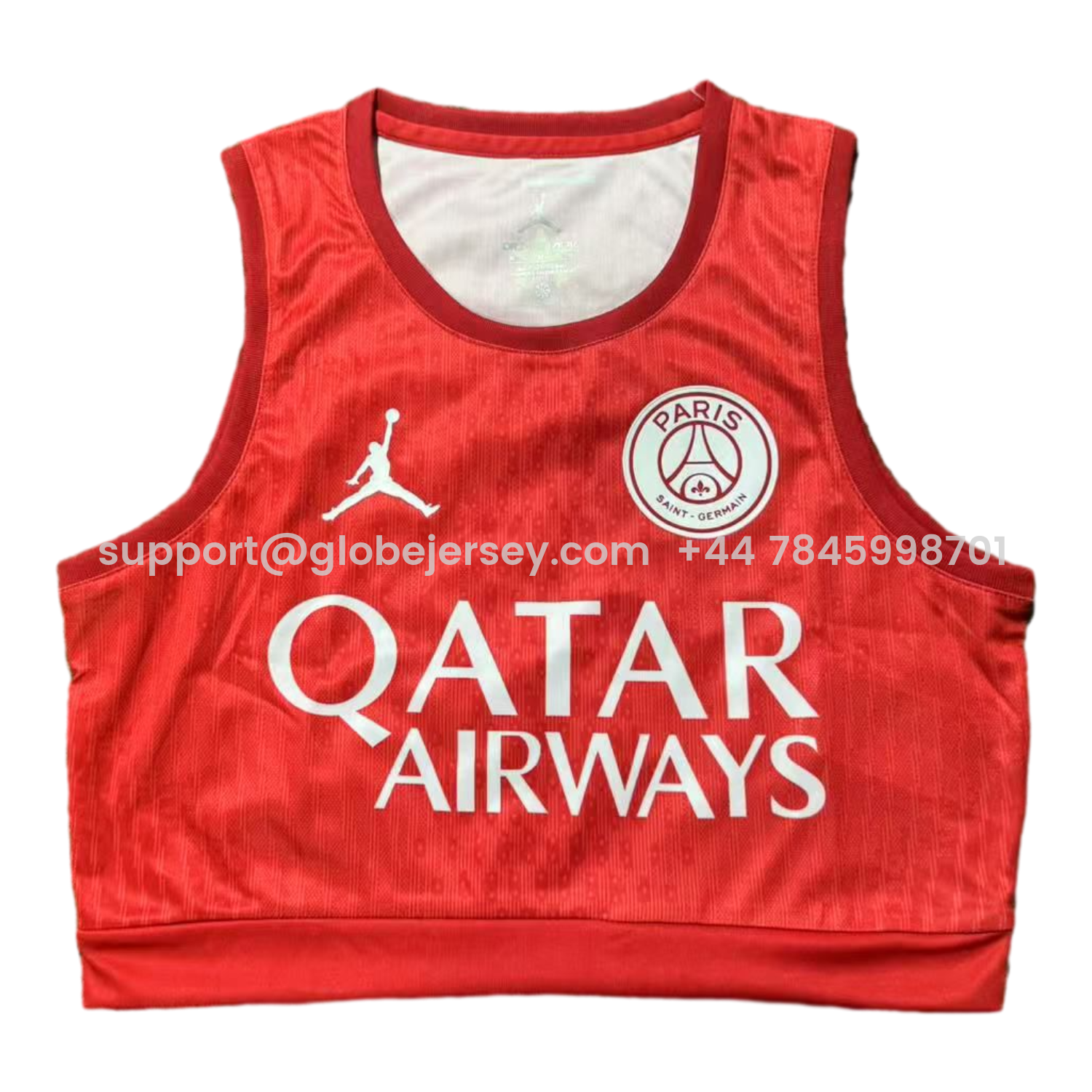 Women's Paris Saint-Germain PSG 25-26 Red Yoga Vest