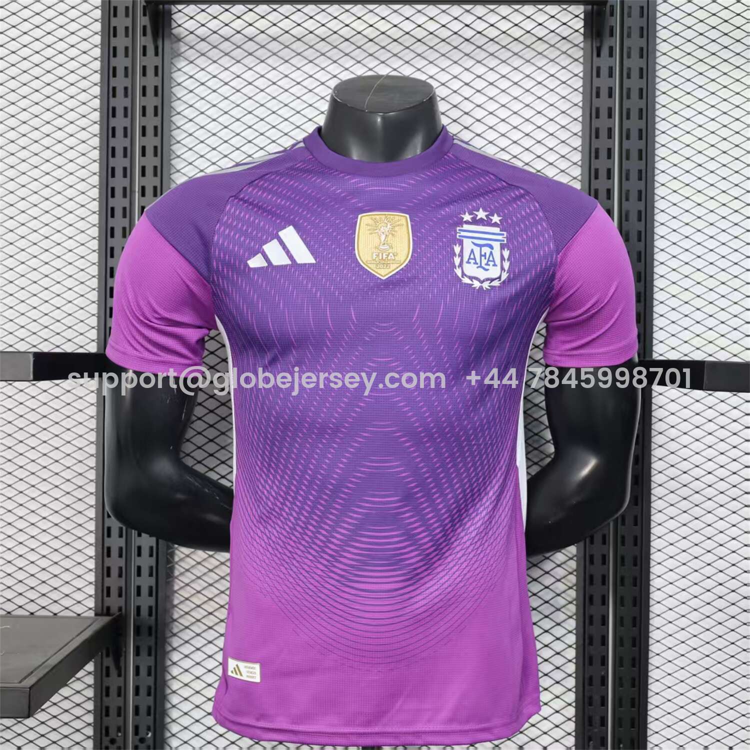 Argentina 25-26 Purple Goalkeeper Jersey - Player Version