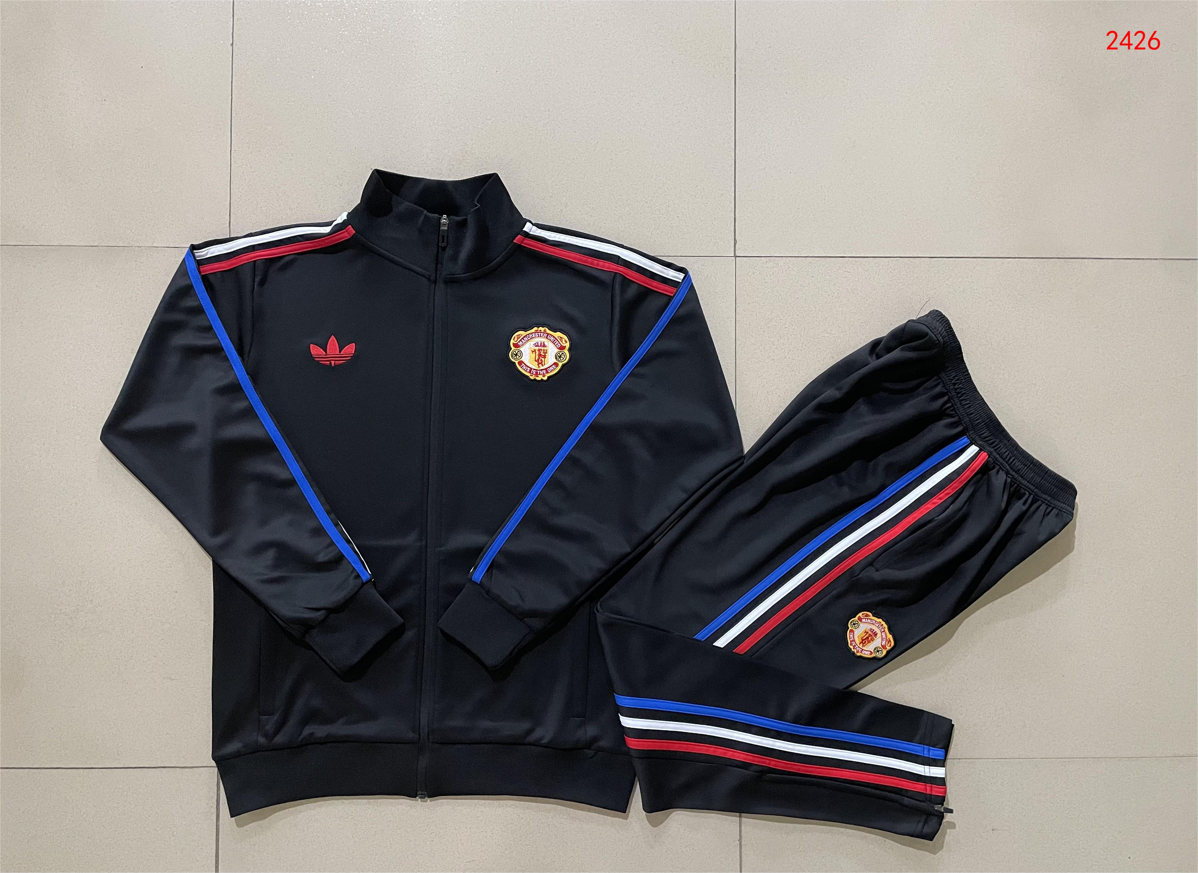 2024/25 Manchester United Captain's Zip Tracksuit
