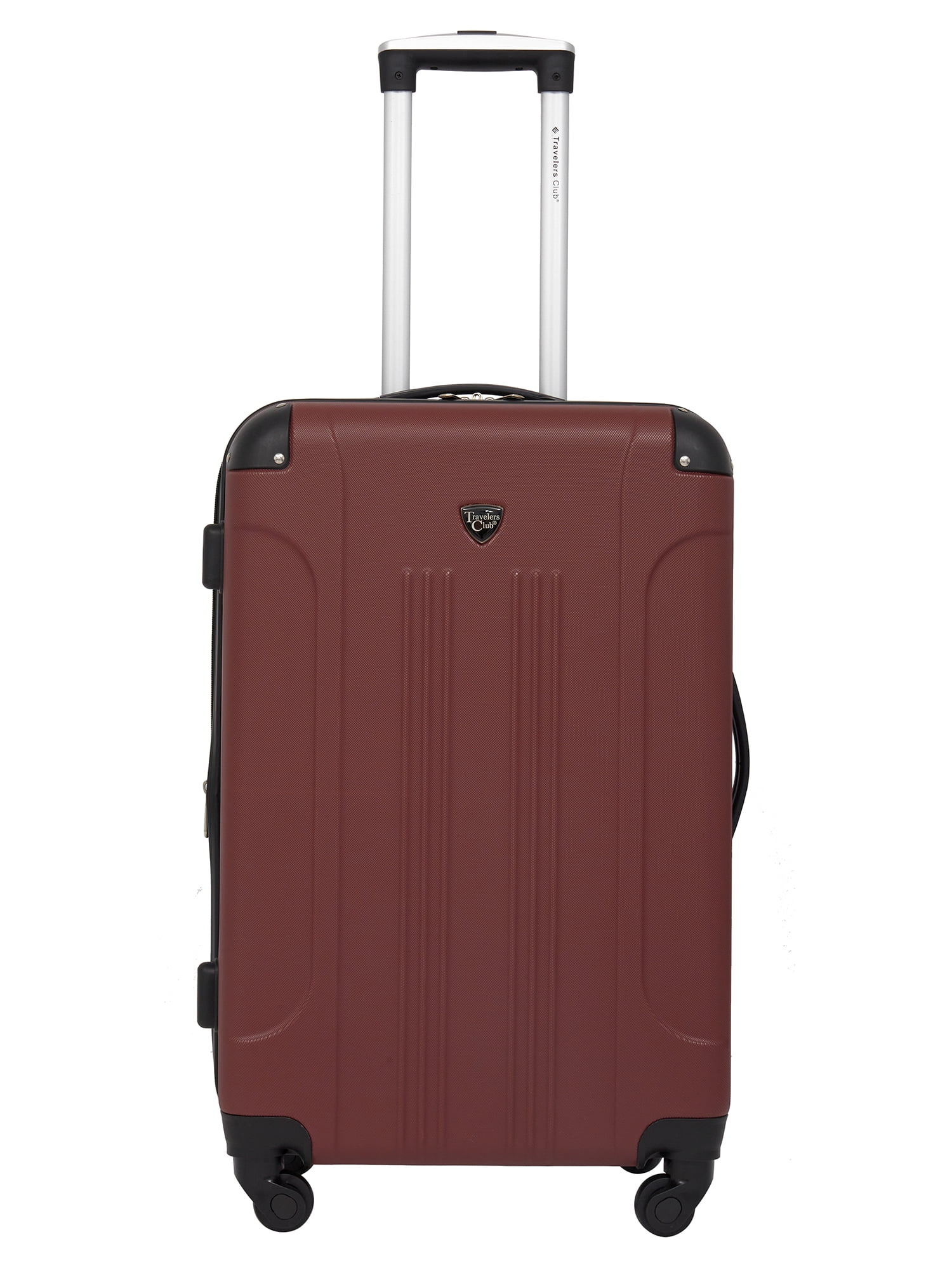 Travelers Club Chicago Plus 5pc Expandable Hardside Luggage Set, Black