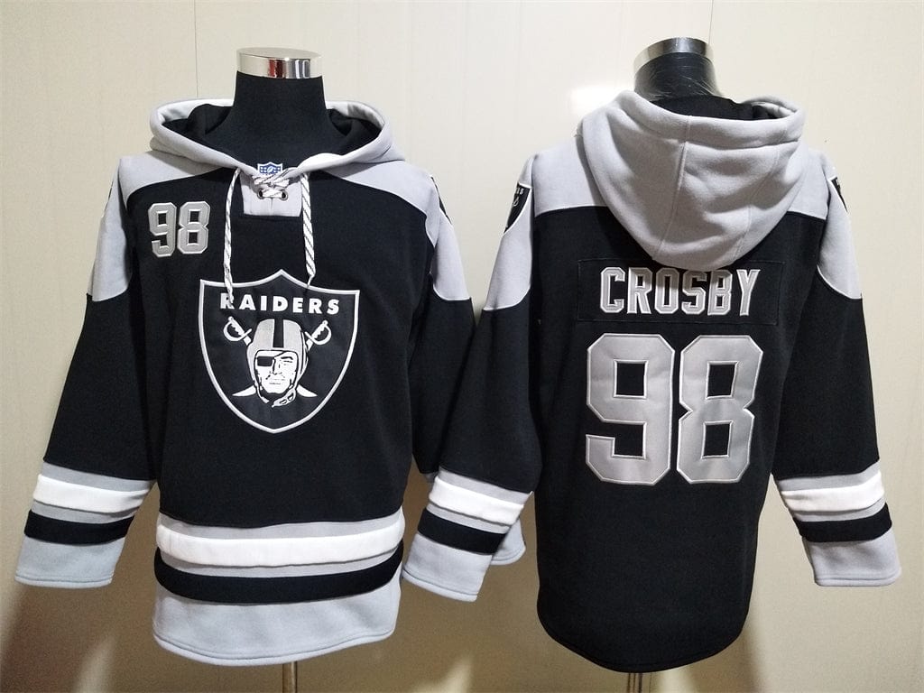 Las Vegas Raiders Hoodie #98 CROSBY