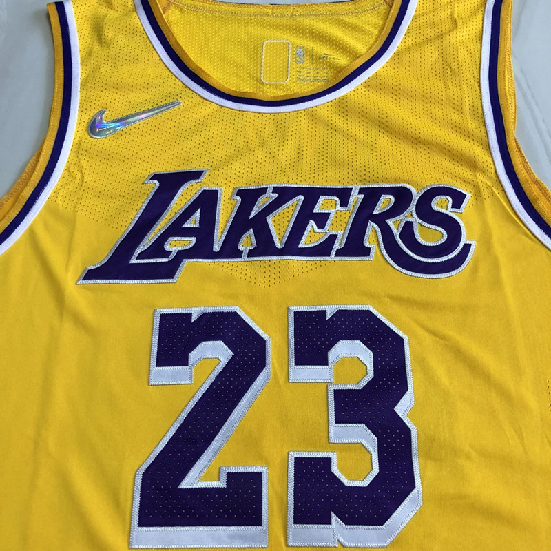 LeBron James Los Angeles Lakers  Yellow 23 MN