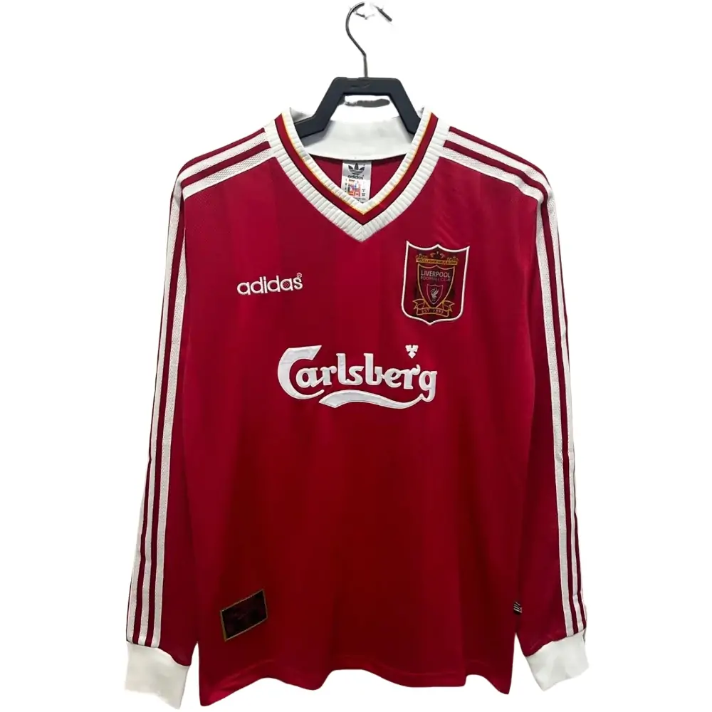 1995/96 Liverpool Home Long Sleeve Retro Jersey