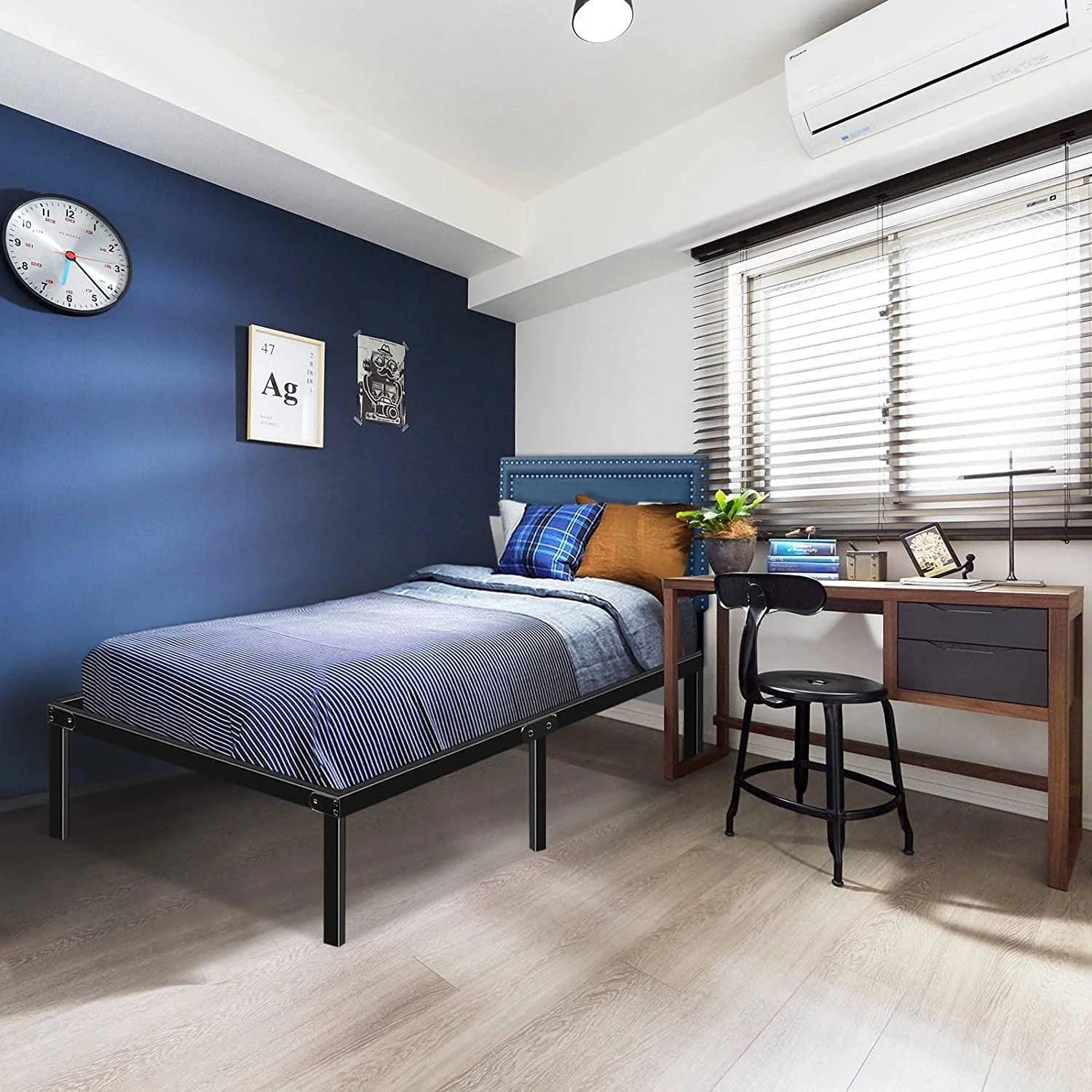 HAAGEEP Twin Platform Bed Frame 18