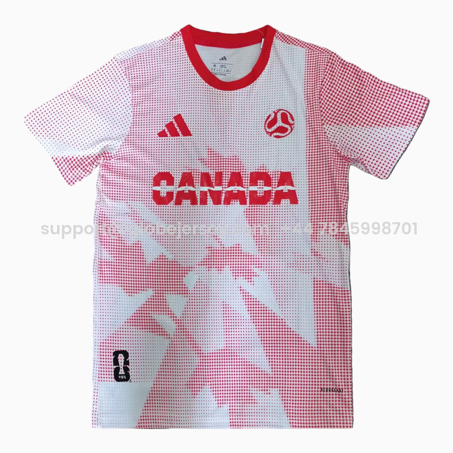 Canada 25-26 World Cup Promotion Red Jersey - Fans Version