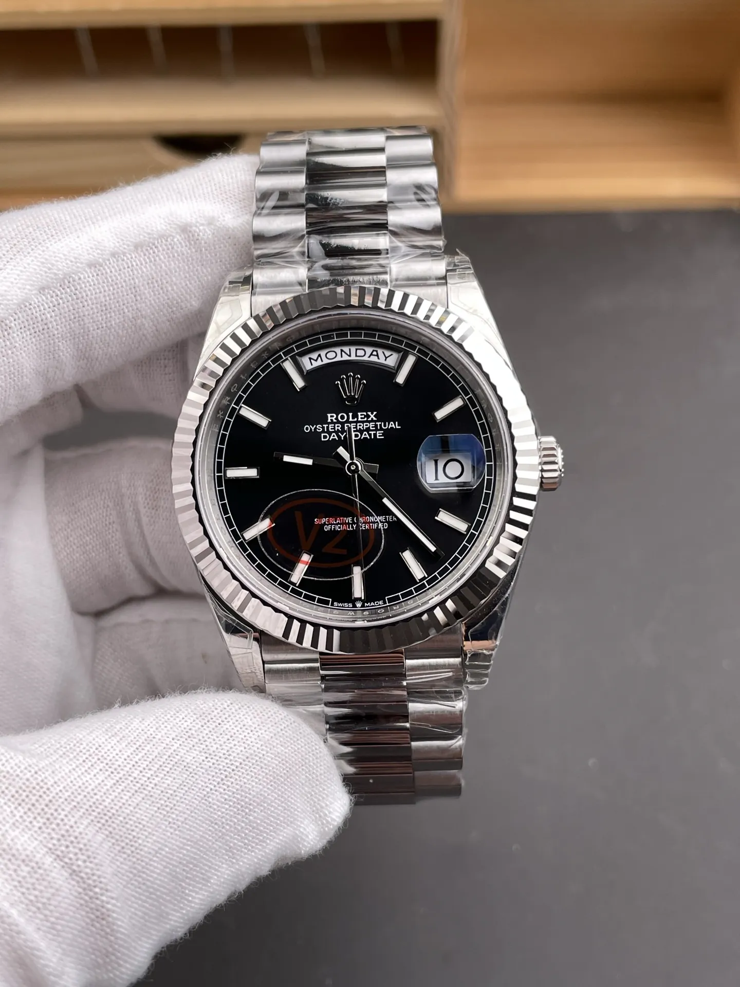 Rolex Day-Date Black 40mm