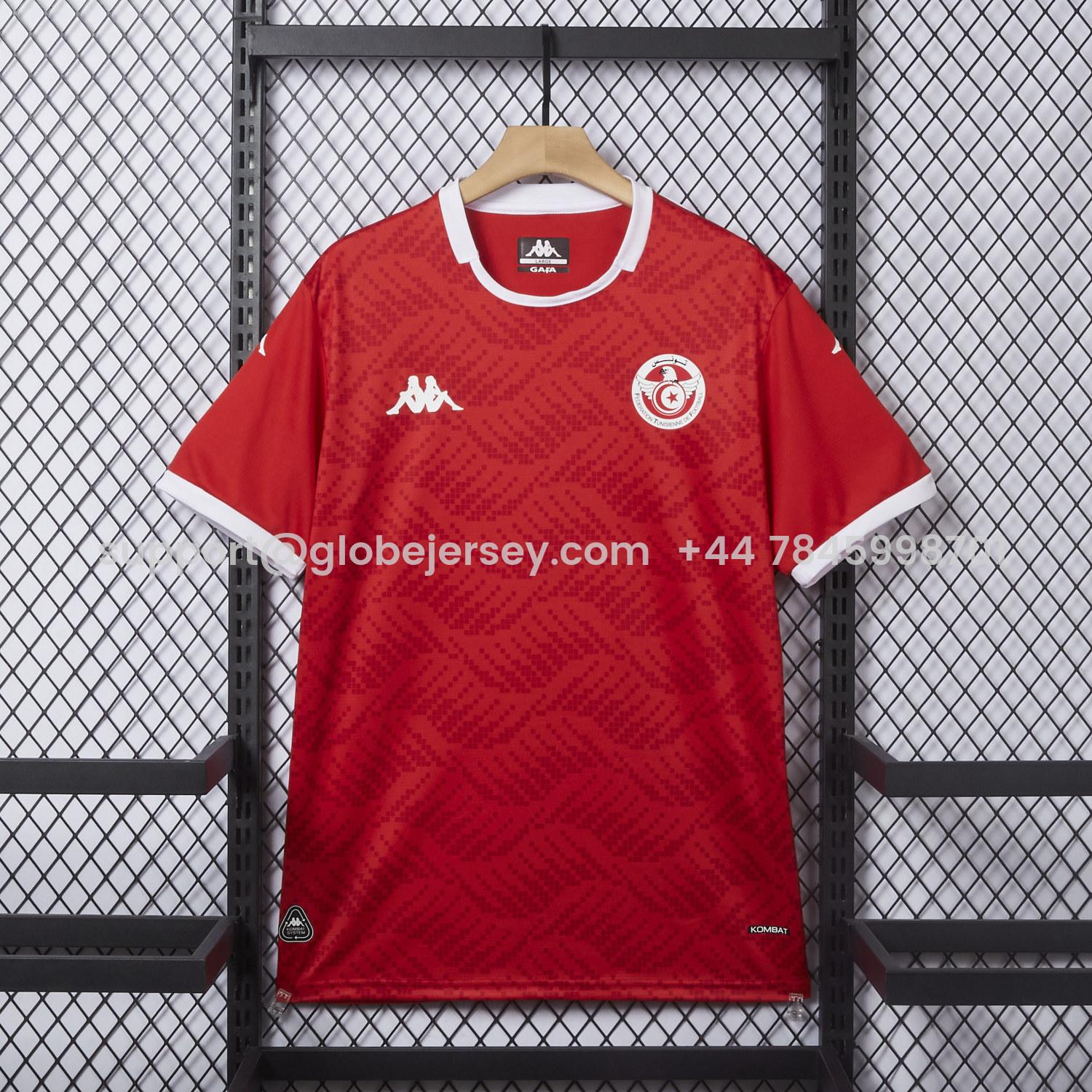 Tunisia 2026 Home Red Jersey - Fans Version