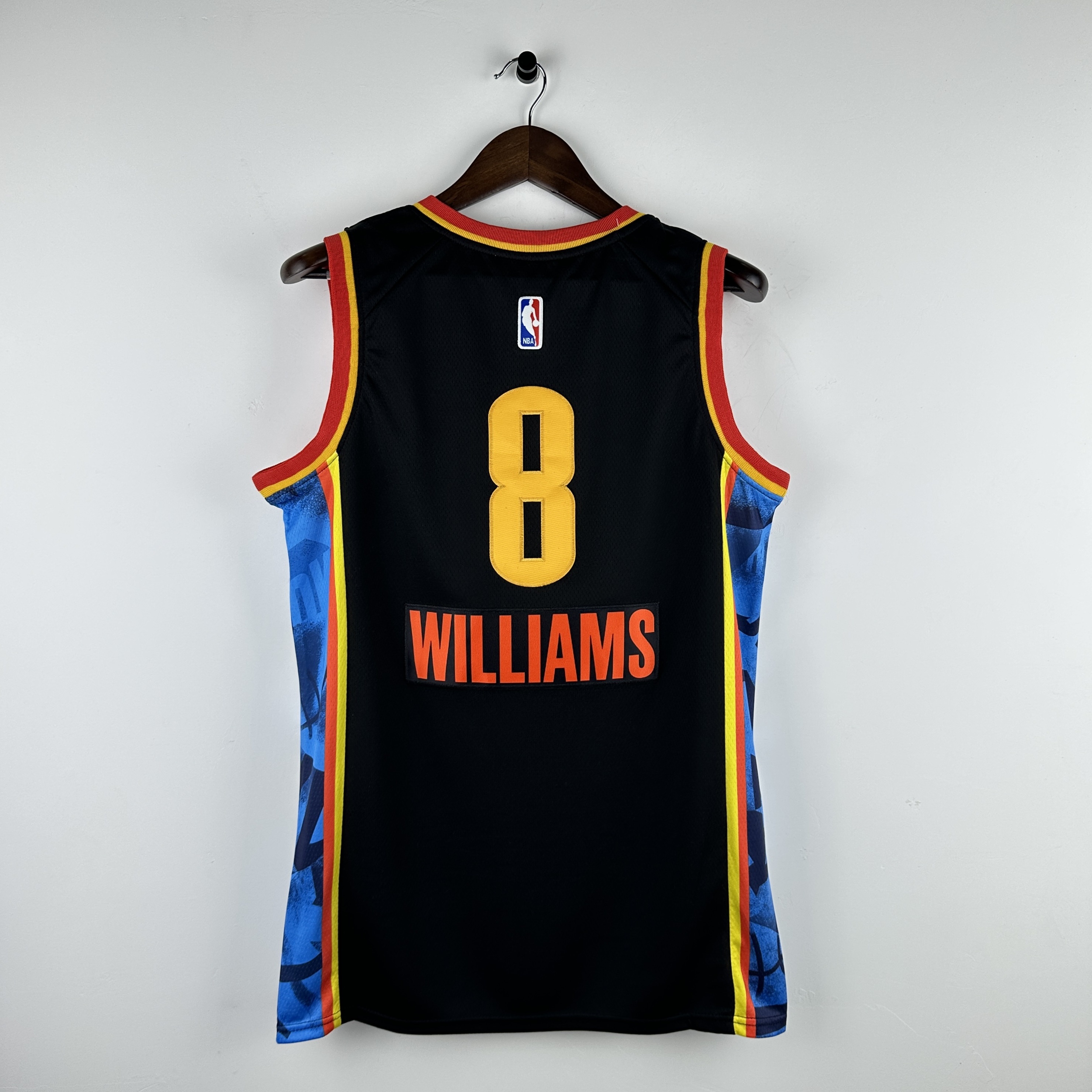 Embroidered 25th season Thunder City Edition No. 8 Williams
