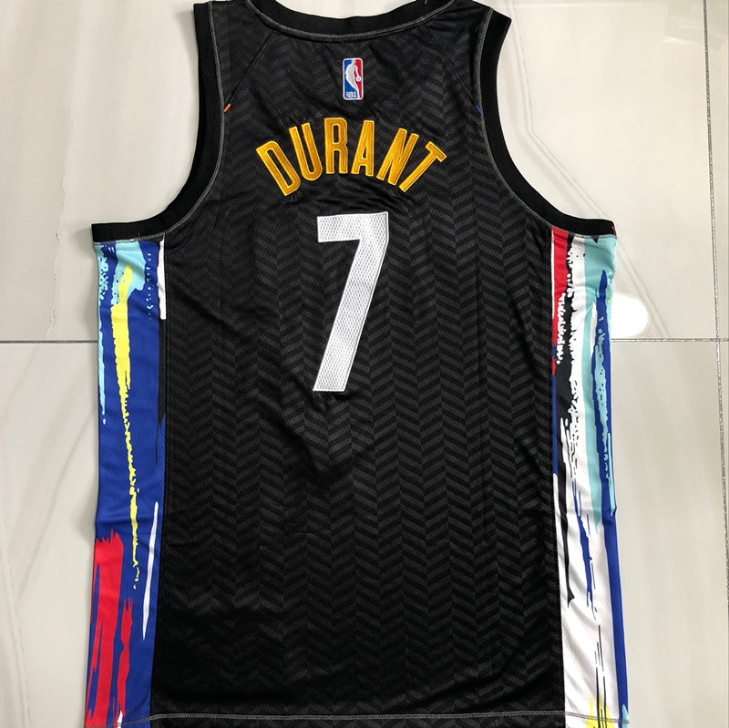 Kevin Durant Brooklyn Nets Black 7 MN