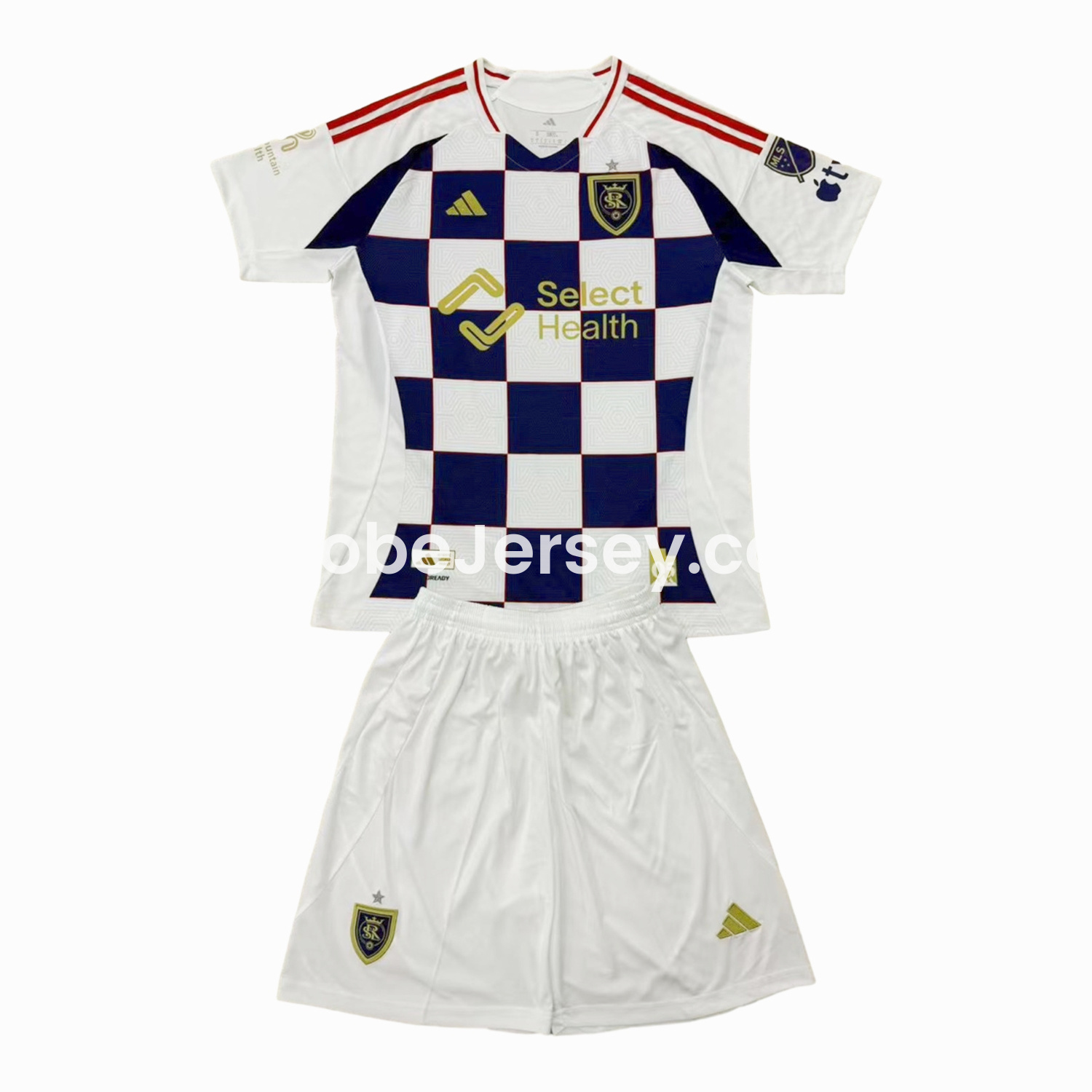 Real Salt Lake 2025 Away Men's Adult Jersey Set - Fans Version