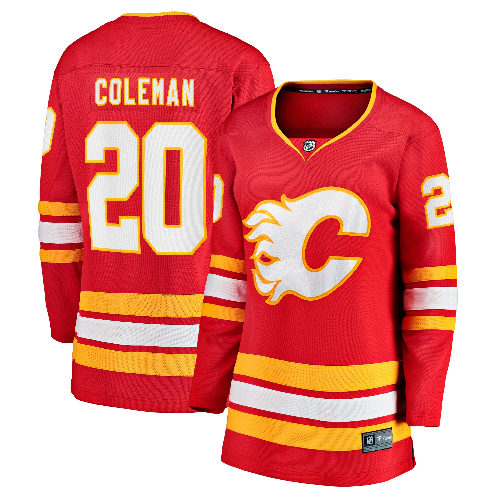 Blake Coleman Calgary Flames Fanatics Women’s Home Breakaway  Jersey – Red