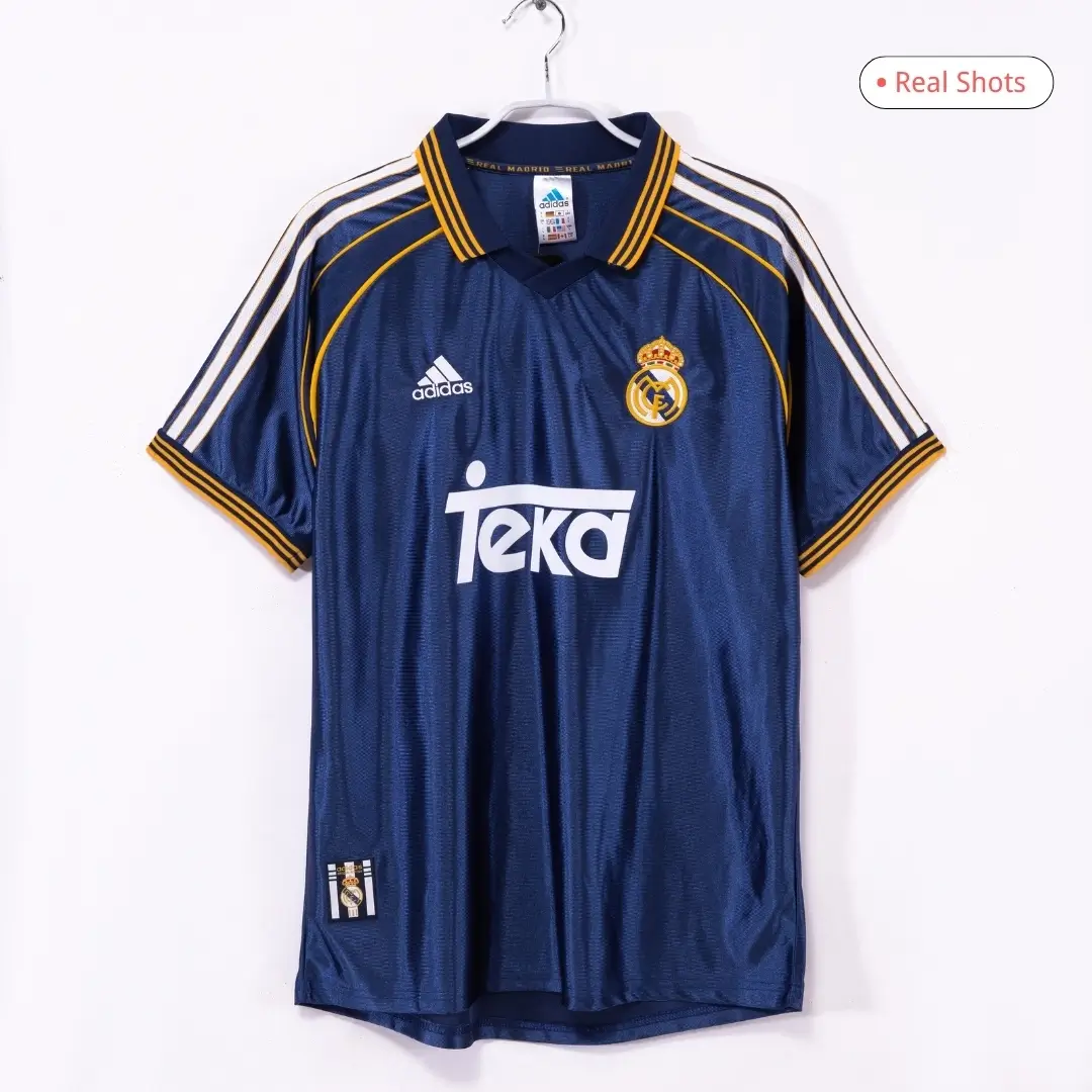 Real Madrid 1998/00 Third Away Retro Soccer Jersey