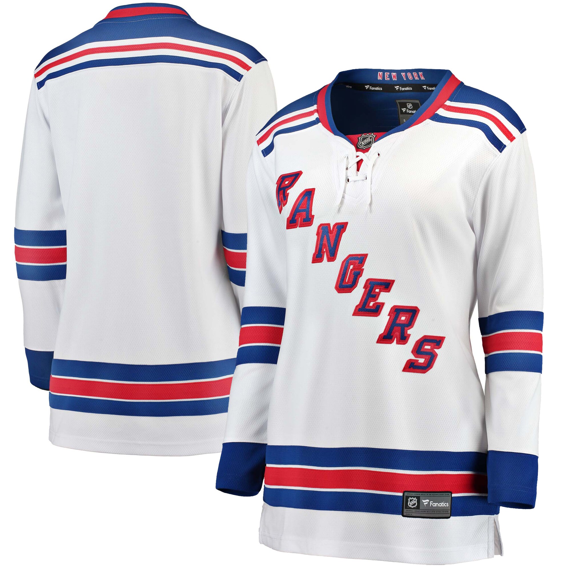 New York Rangers Fanatics Women’s Away Breakaway Jersey – White