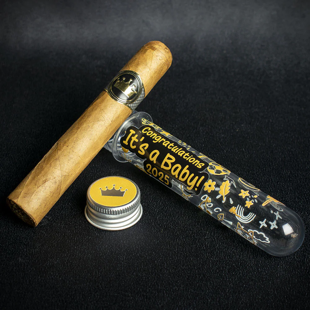 Its a Baby Celebration Cigar Gift Tube + Smoke-King Robusto