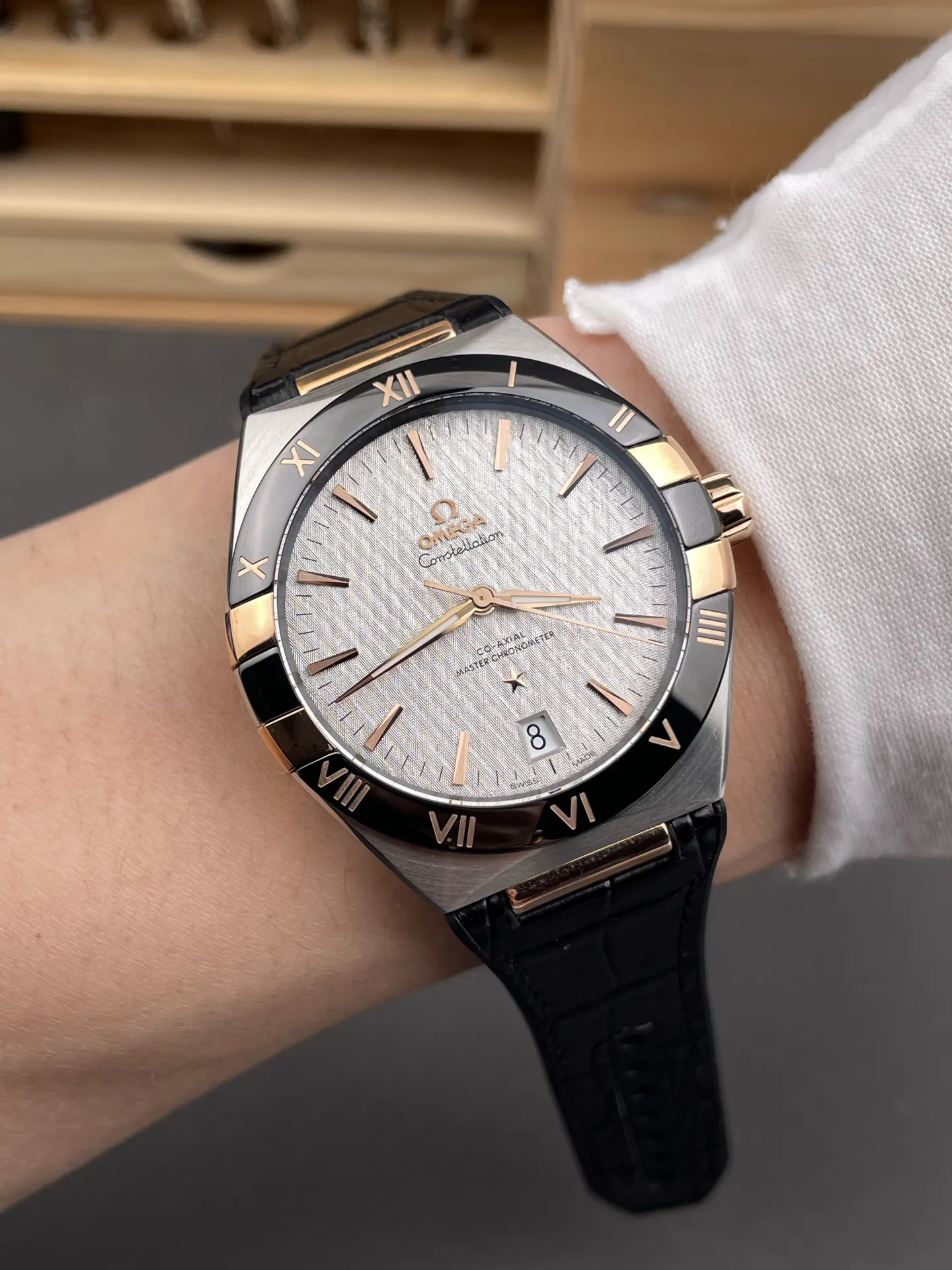 Omega Constellation Rose Gold 41mm