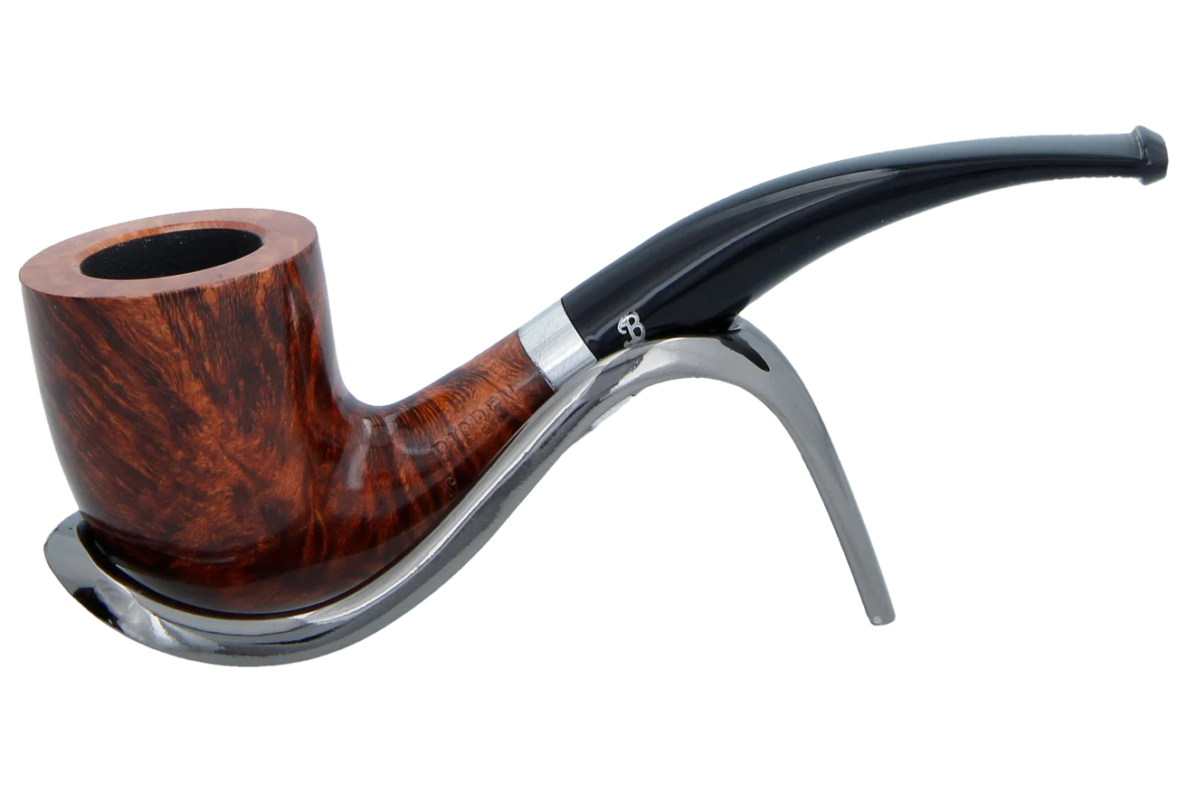 Big Ben Sylvia Tan Polish Briar Smoking Pipe -  Shape 855