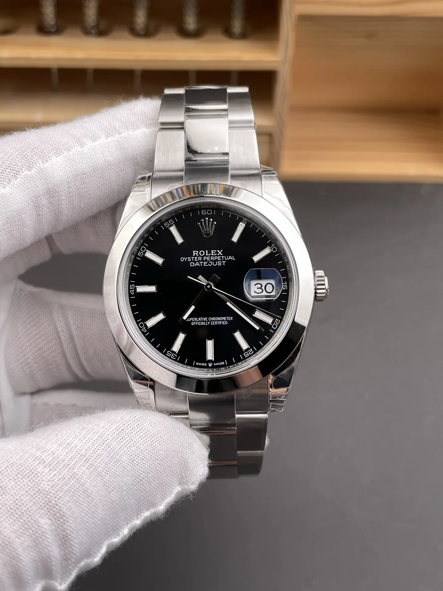 Rolex Datejust Black 41mm