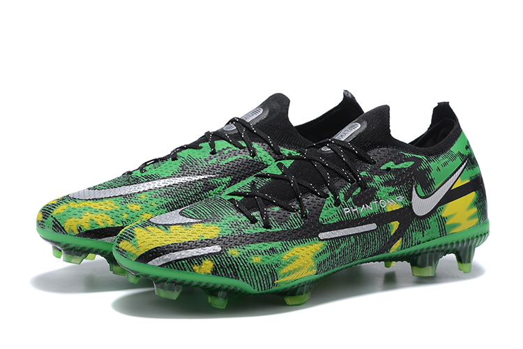 Shock Wave series Nike low-top Phantom GT2 waterproof Recharge all-knit FG football shoes Nike Phantom GT2 Elite FG