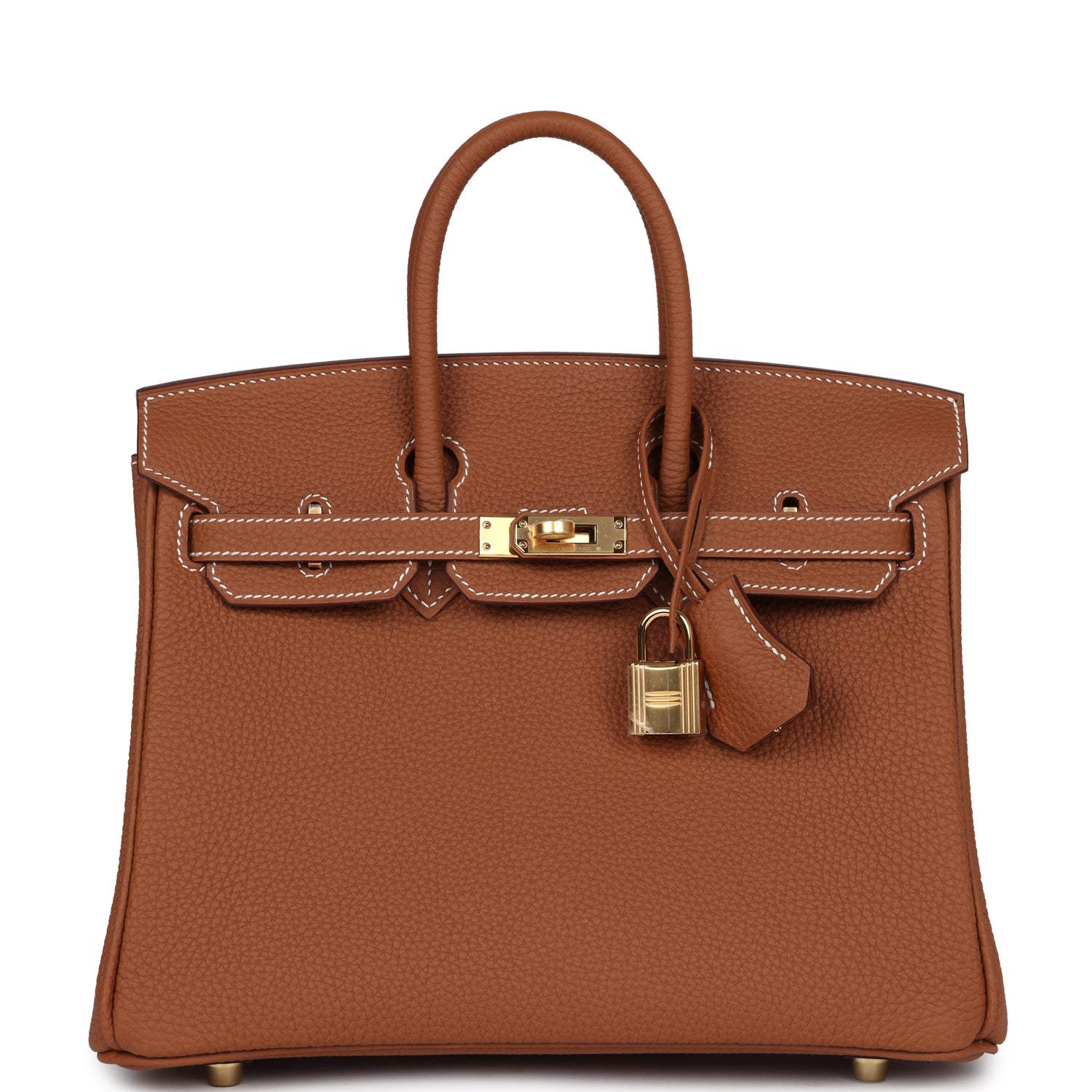 Birkin 25 Gold Togo Gold Hardware