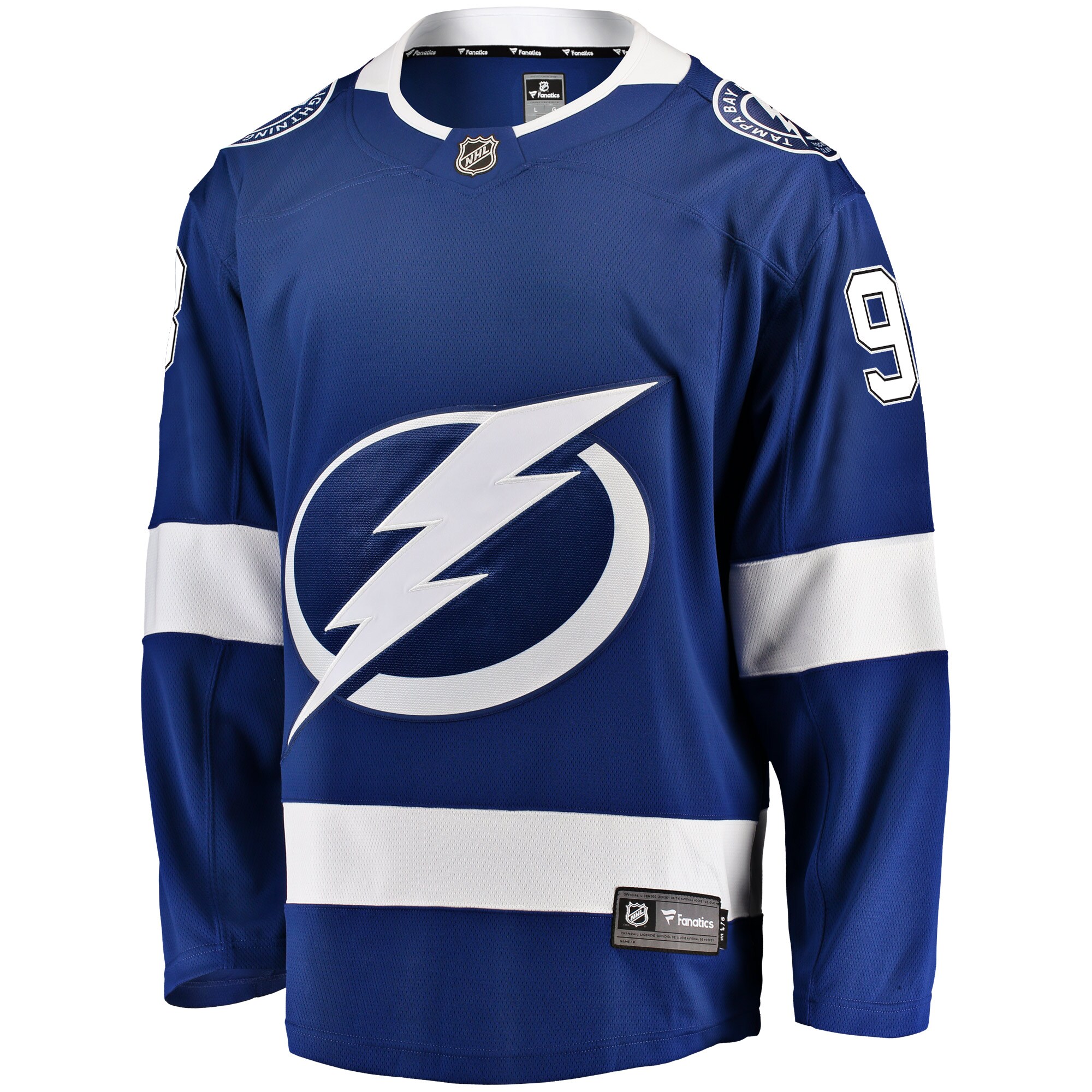 Mikhail Sergachev Tampa Bay Lightning Fanatics Home Breakaway   Jersey – Blue