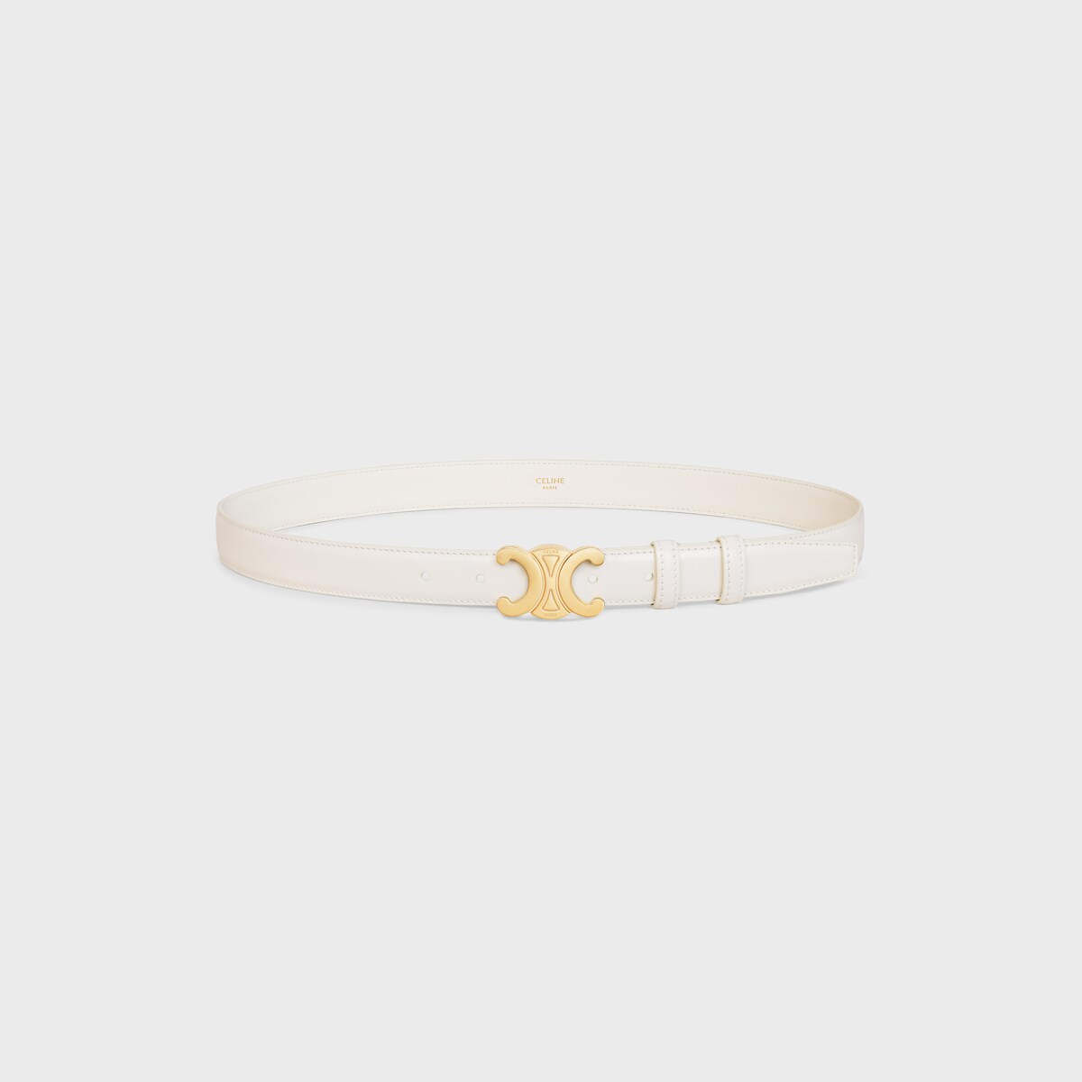 Medium Triomphe Belt in Taurillon Leather