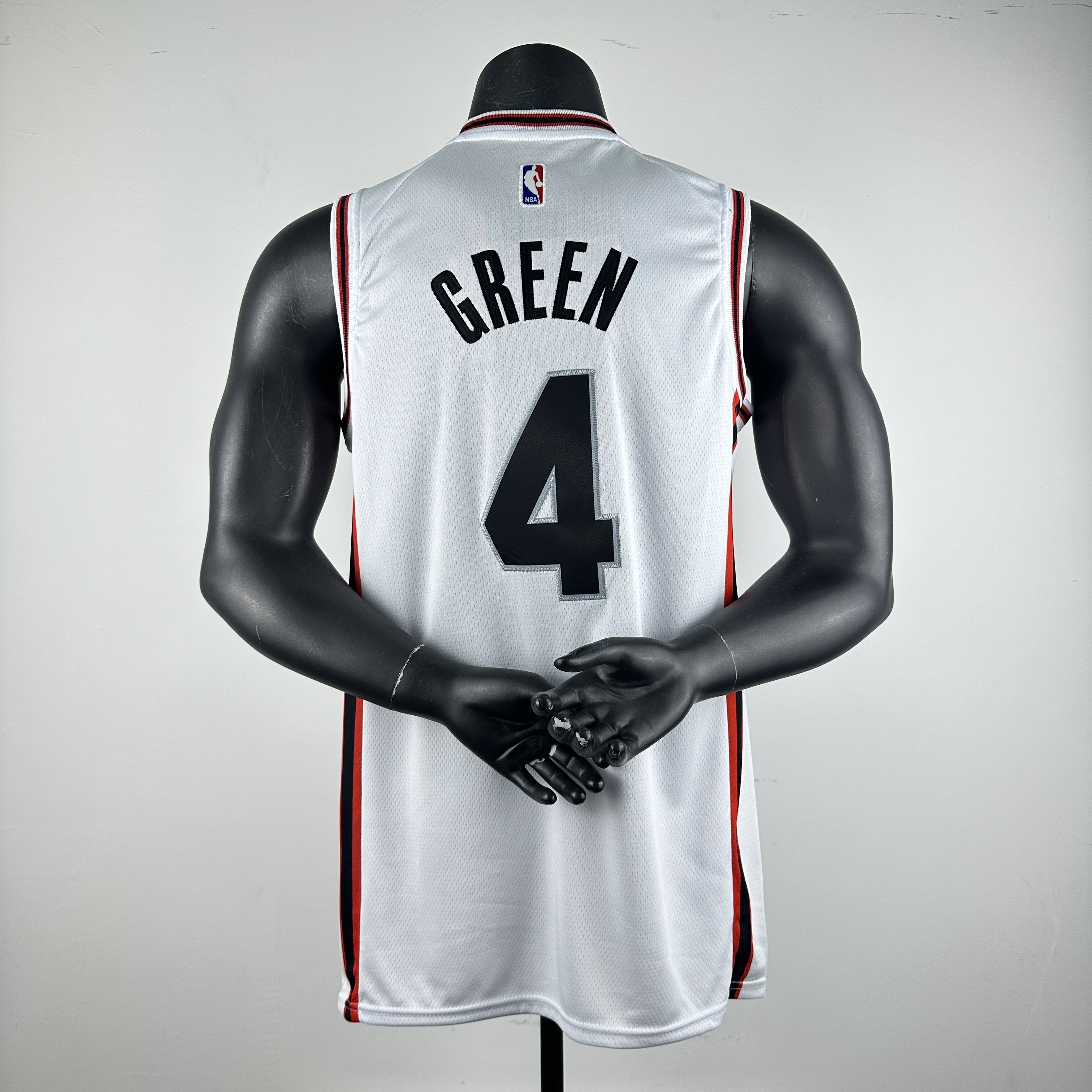 Embroidered 25th season Rockets City Edition No. 4 Green