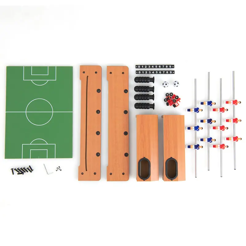 20-Inch Portable Foosball Table for Kids – Mini Soccer Game with Score Trackers