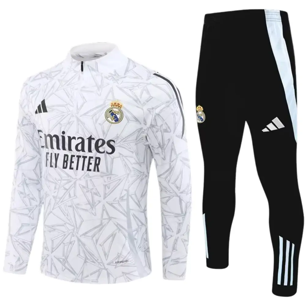 2024/25 Real Madrid half zip training sportswear 1:1 Thai quality