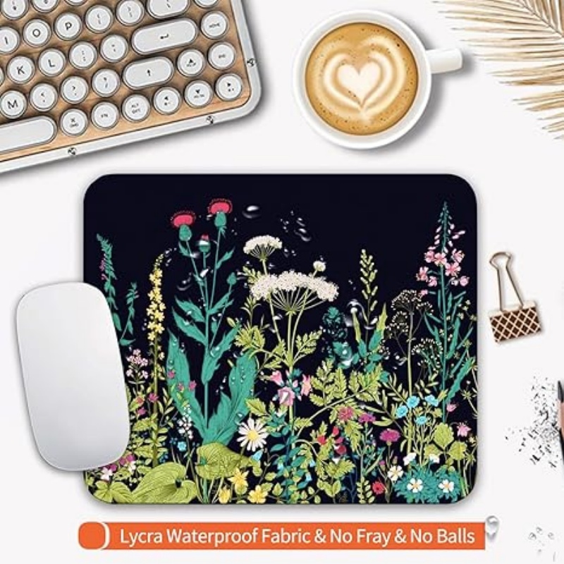 PADARTISAN Square Mouse Pad, Personalized Premium-Textured Custom Mouse Mat Design