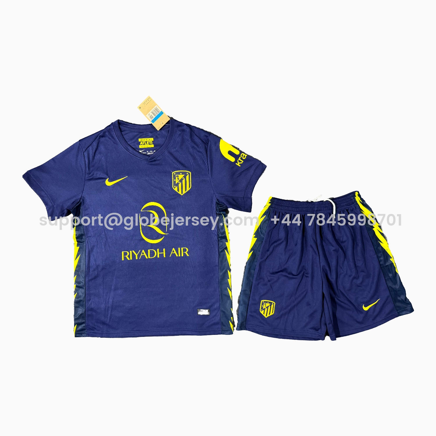 Atletico Madrid 25-26 Away Men's Adult Jersey Set - Fans Version